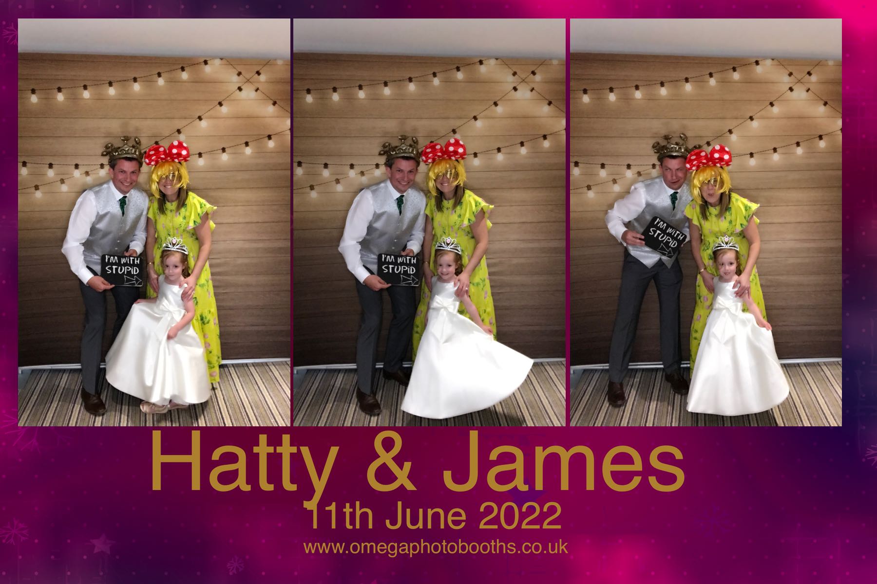 Hatty & James Wedding | View more photos from the event at gallery.omegaphotobooths.co.uk/u/Omega-Photobooths/Hatty-James-Wedding