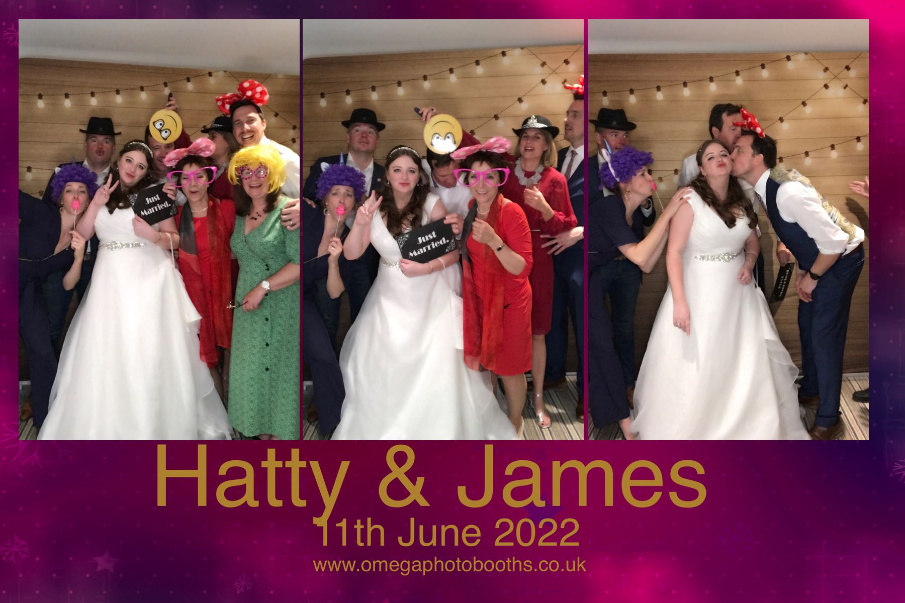 Hatty & James Wedding | View more photos from the event at gallery.omegaphotobooths.co.uk/u/Omega-Photobooths/Hatty-James-Wedding