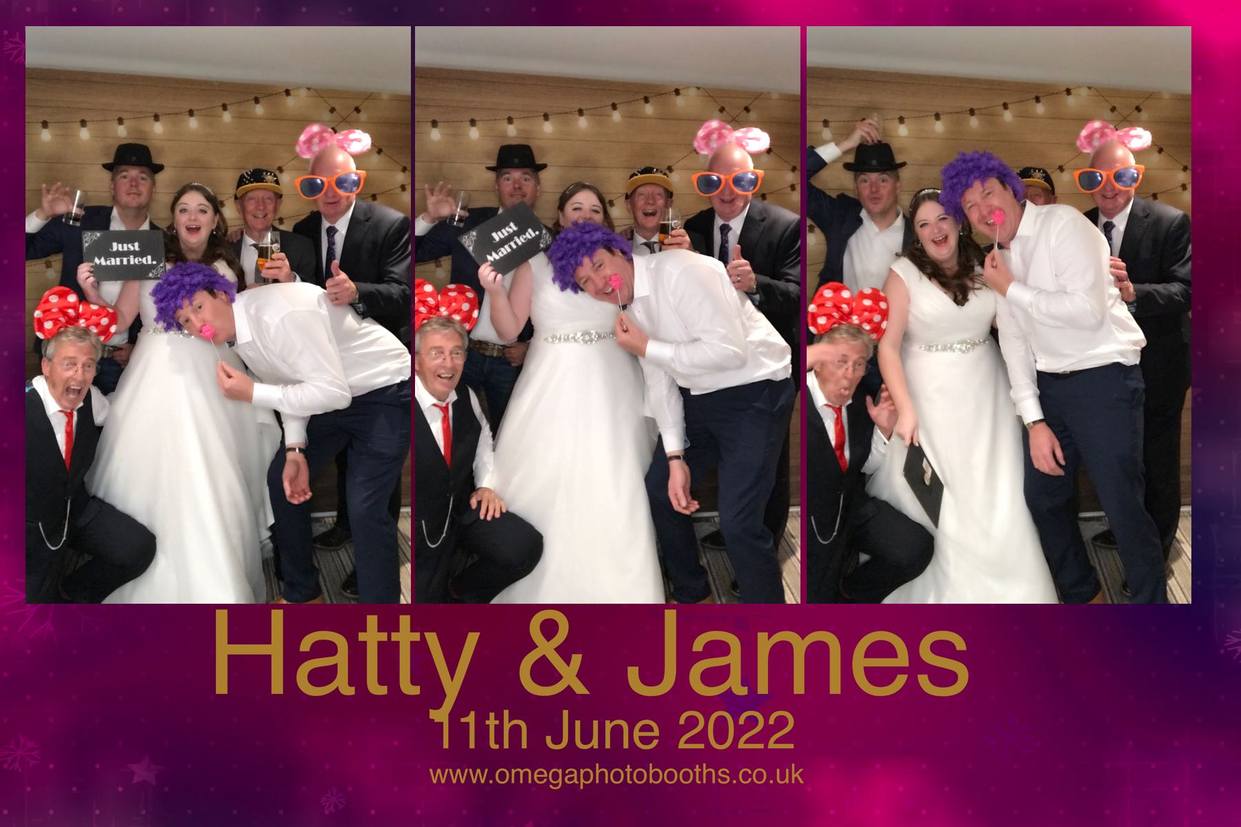 Hatty & James Wedding | View more photos from the event at gallery.omegaphotobooths.co.uk/u/Omega-Photobooths/Hatty-James-Wedding