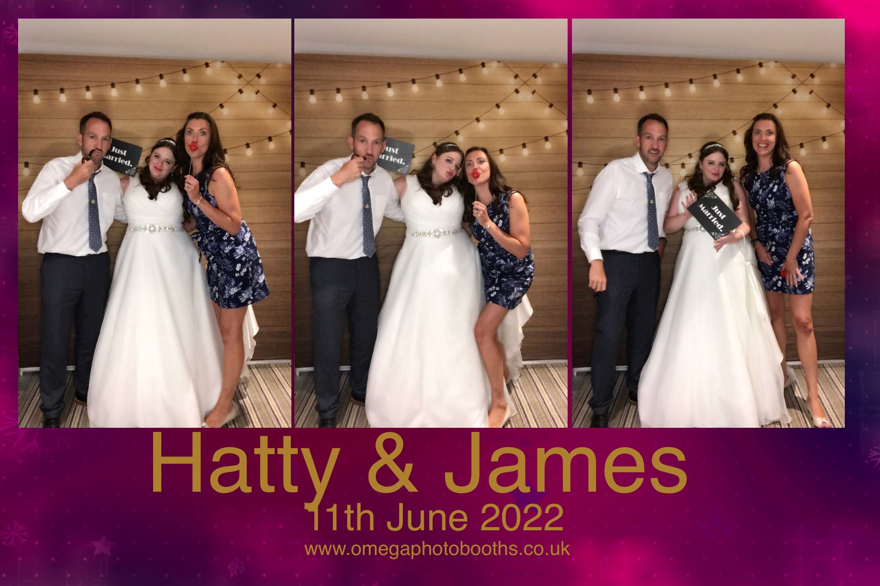 Hatty & James Wedding | View more photos from the event at gallery.omegaphotobooths.co.uk/u/Omega-Photobooths/Hatty-James-Wedding