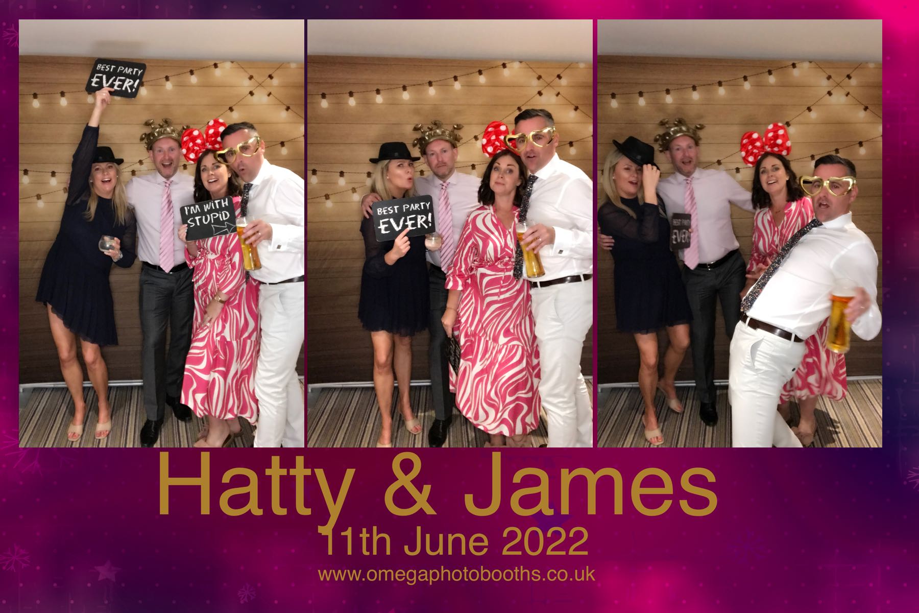 Hatty & James Wedding | View more photos from the event at gallery.omegaphotobooths.co.uk/u/Omega-Photobooths/Hatty-James-Wedding