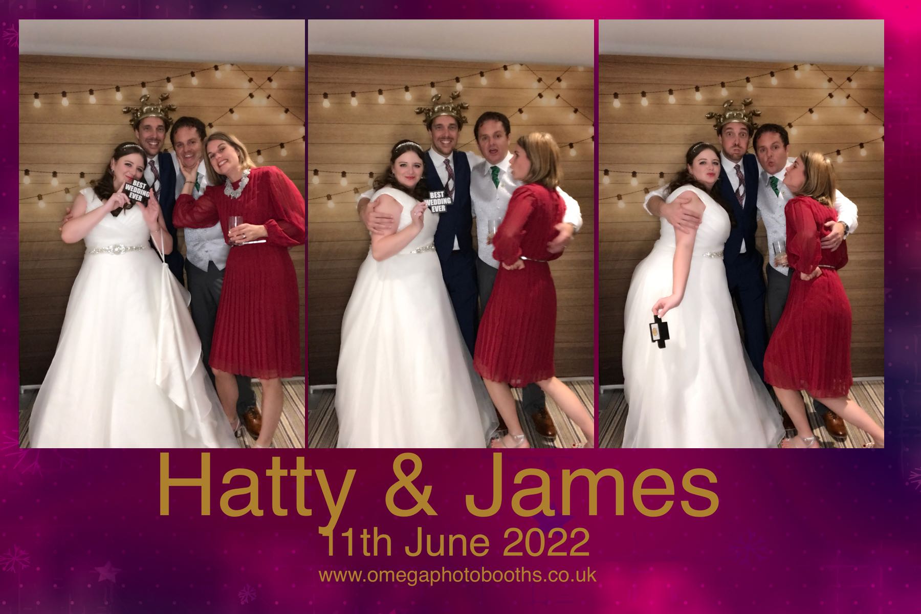 Hatty & James Wedding | View more photos from the event at gallery.omegaphotobooths.co.uk/u/Omega-Photobooths/Hatty-James-Wedding