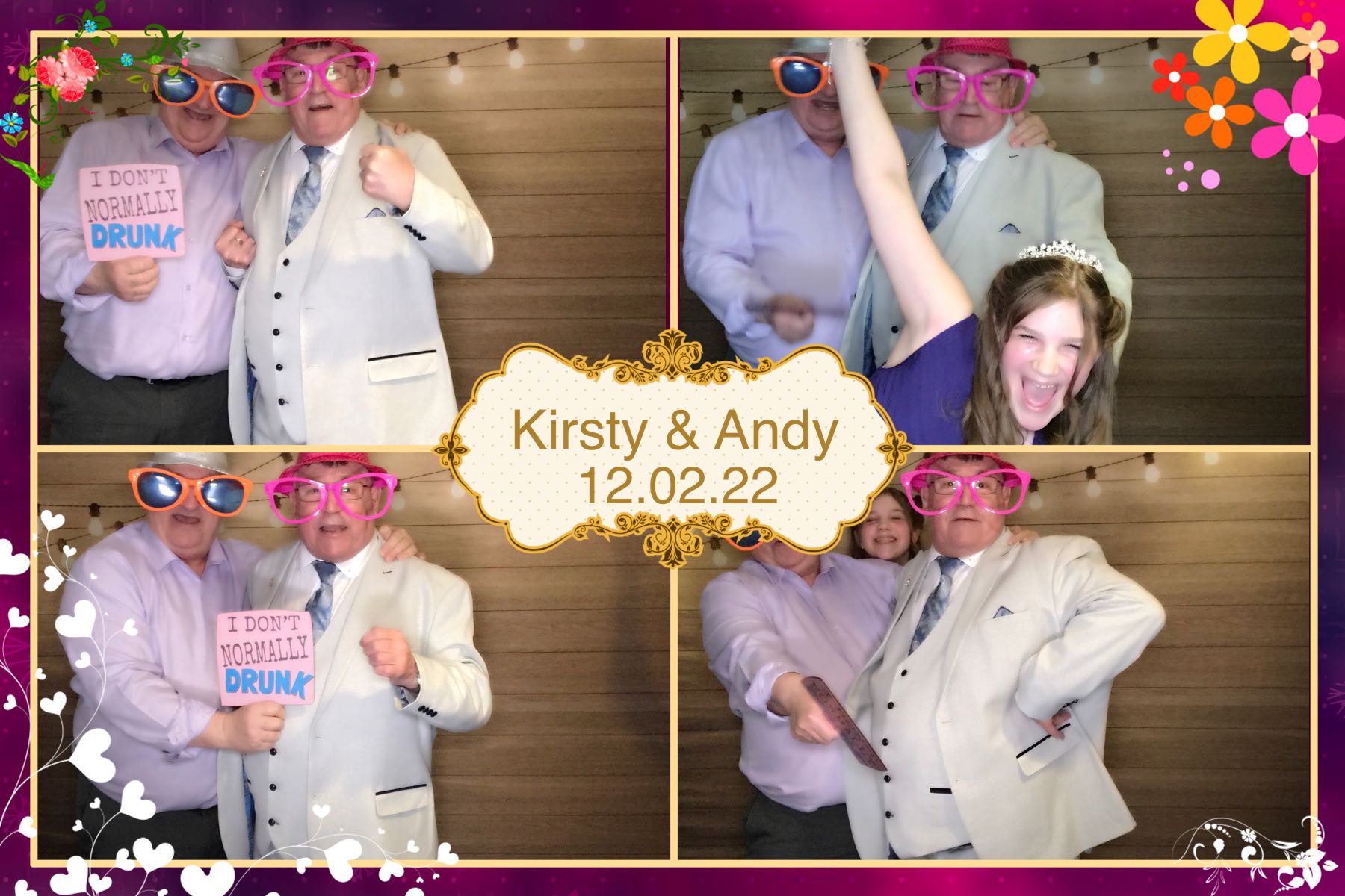 Kirsty & Andy's Wedding | View more photos from the event at gallery.omegaphotobooths.co.uk/u/Omega-Photobooths/Kirsty-Andys-Wedding