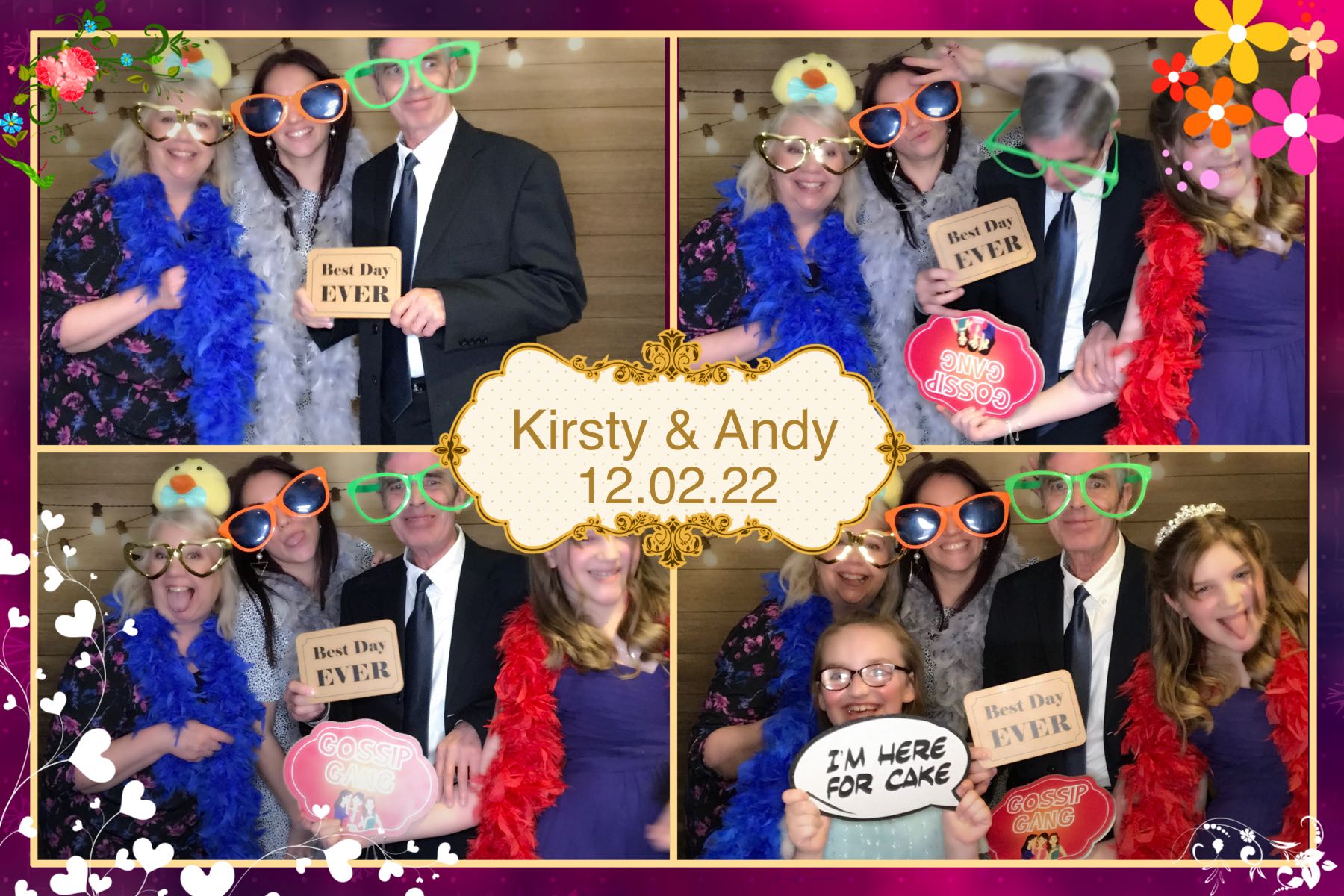 Kirsty & Andy's Wedding | View more photos from the event at gallery.omegaphotobooths.co.uk/u/Omega-Photobooths/Kirsty-Andys-Wedding