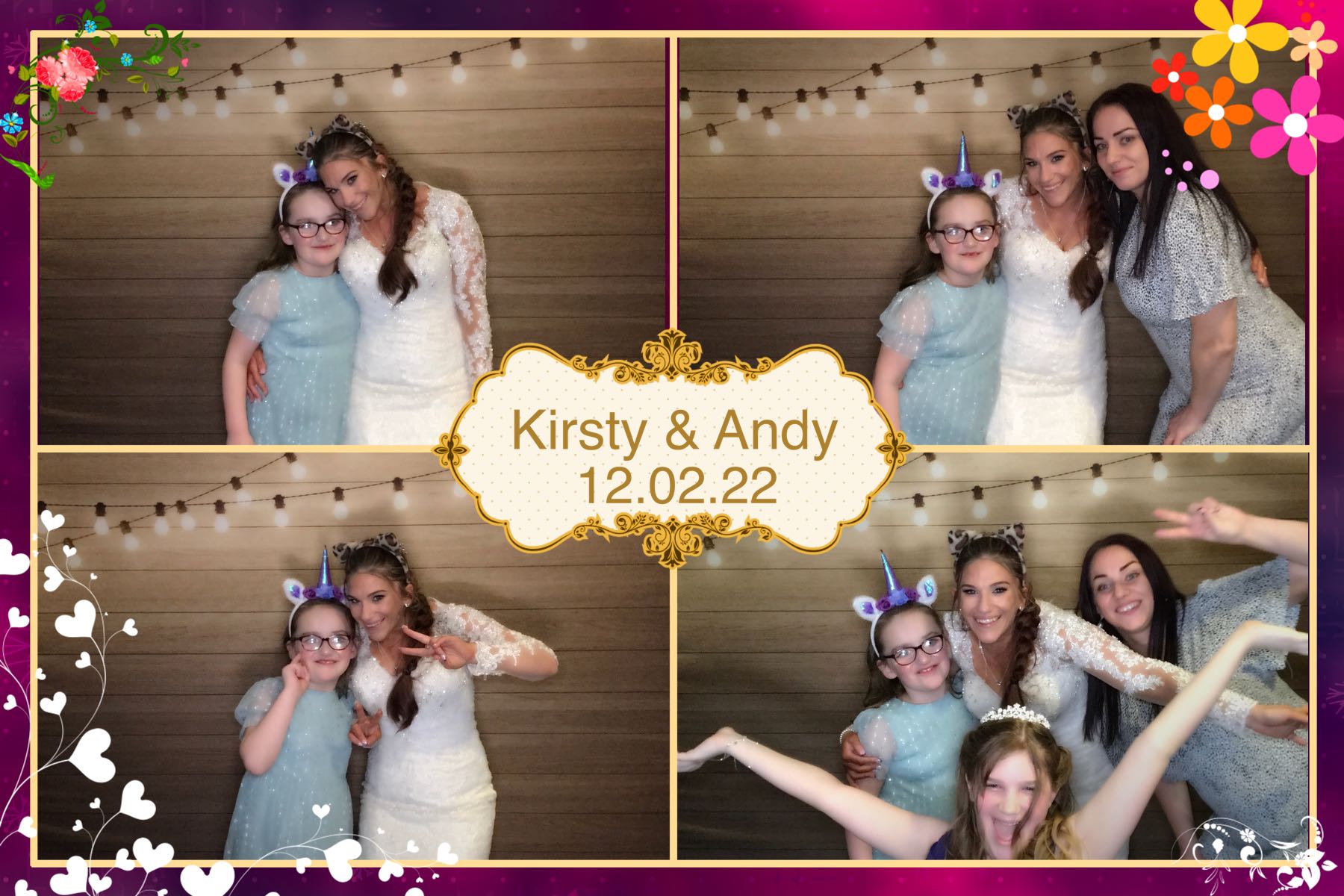 Kirsty & Andy's Wedding | View more photos from the event at gallery.omegaphotobooths.co.uk/u/Omega-Photobooths/Kirsty-Andys-Wedding