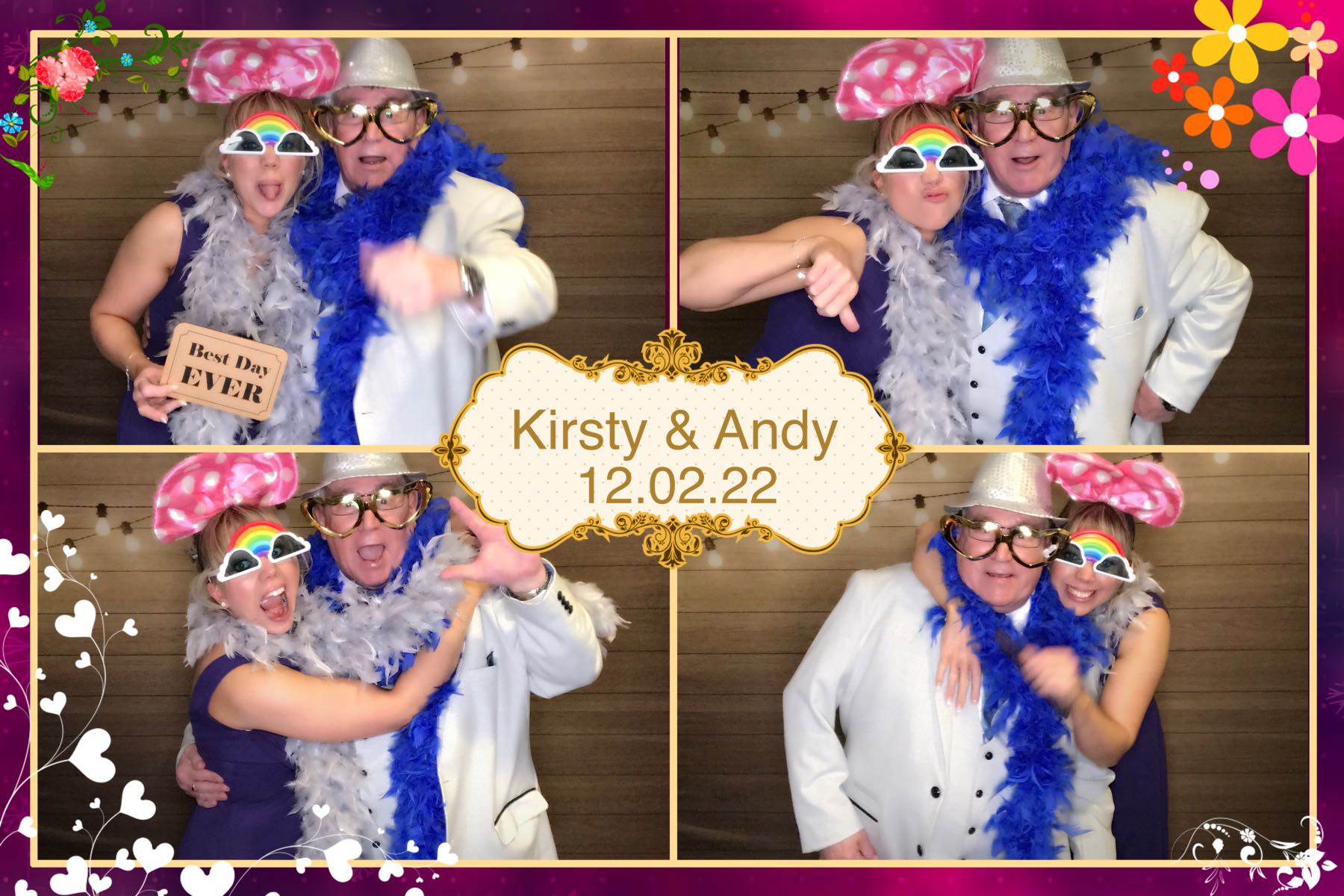 Kirsty & Andy's Wedding | View more photos from the event at gallery.omegaphotobooths.co.uk/u/Omega-Photobooths/Kirsty-Andys-Wedding