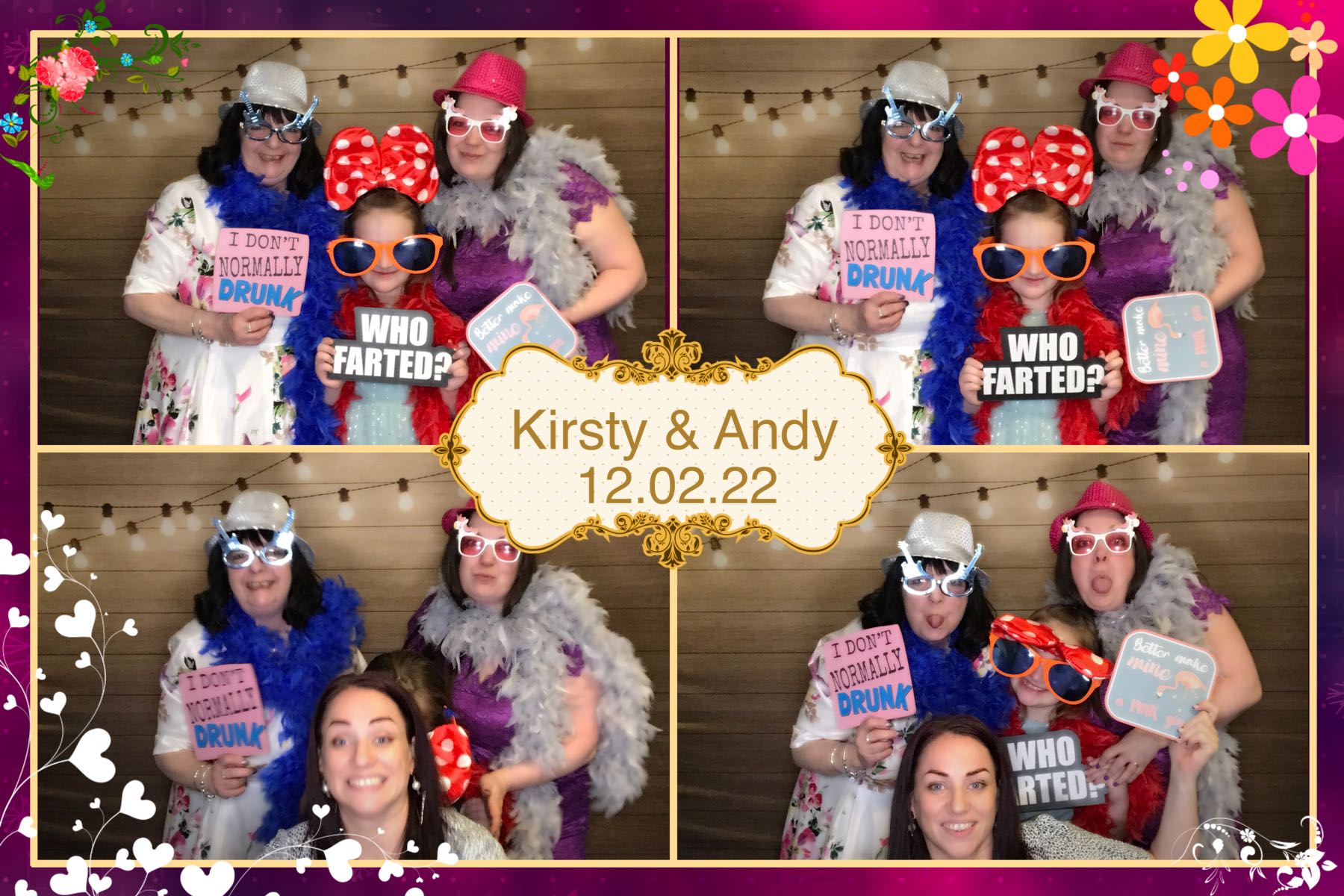 Kirsty & Andy's Wedding | View more photos from the event at gallery.omegaphotobooths.co.uk/u/Omega-Photobooths/Kirsty-Andys-Wedding