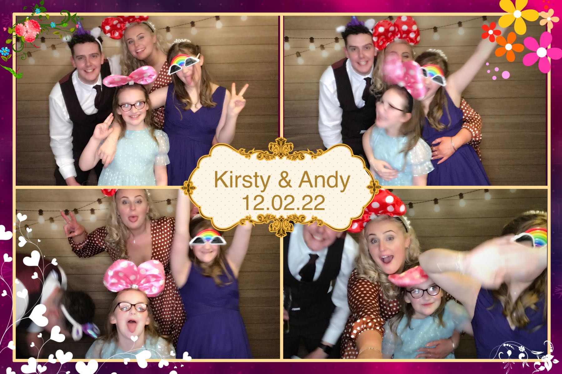 Kirsty & Andy's Wedding | View more photos from the event at gallery.omegaphotobooths.co.uk/u/Omega-Photobooths/Kirsty-Andys-Wedding