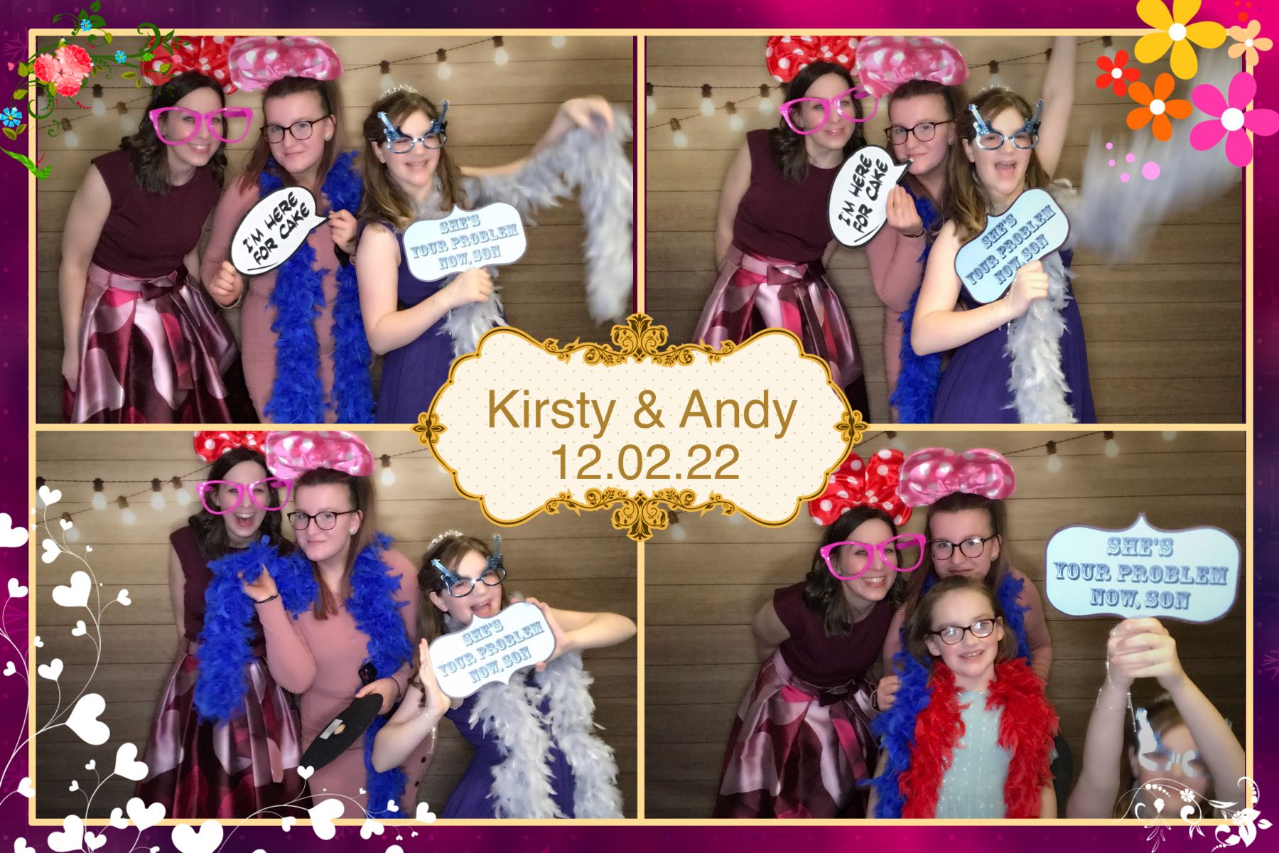 Kirsty & Andy's Wedding | View more photos from the event at gallery.omegaphotobooths.co.uk/u/Omega-Photobooths/Kirsty-Andys-Wedding