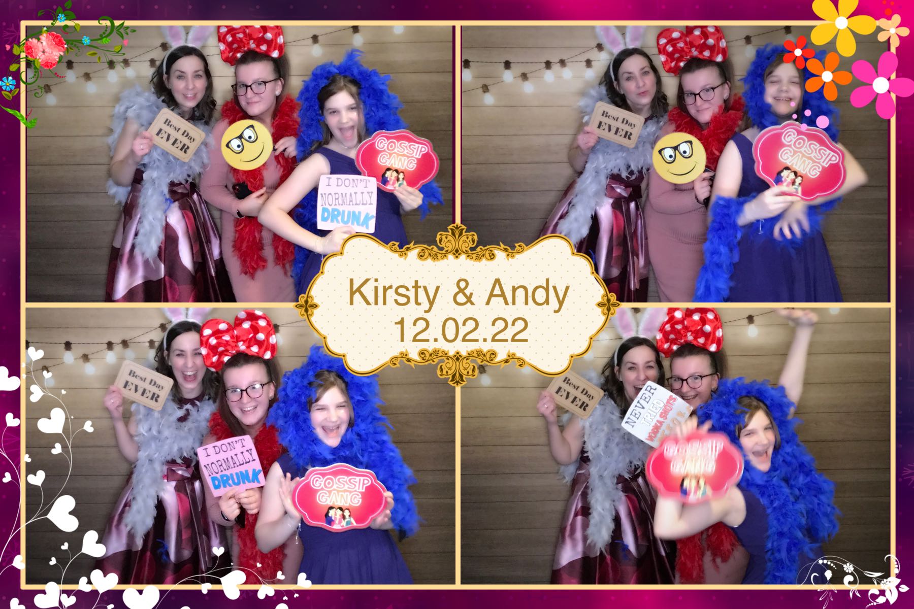 Kirsty & Andy's Wedding | View more photos from the event at gallery.omegaphotobooths.co.uk/u/Omega-Photobooths/Kirsty-Andys-Wedding