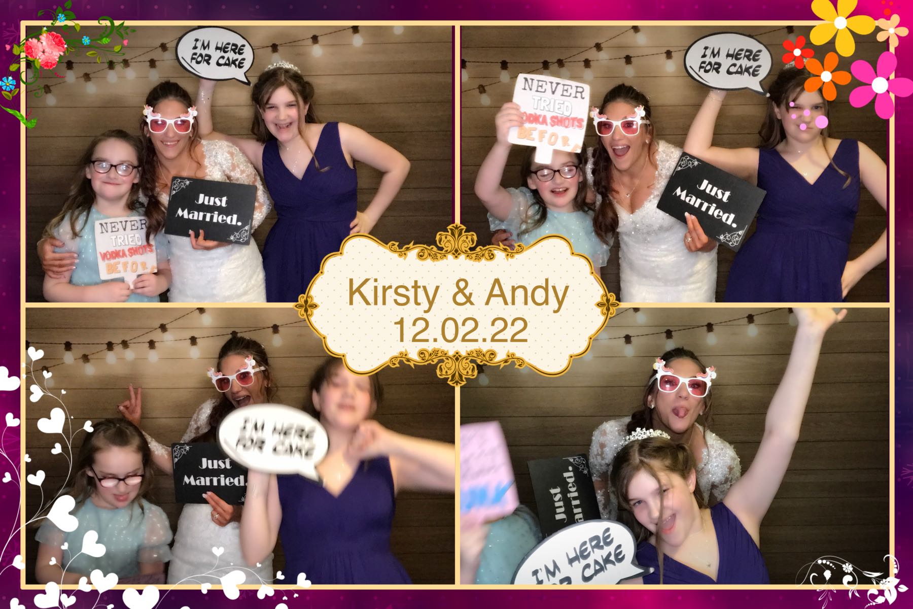 Kirsty & Andy's Wedding | View more photos from the event at gallery.omegaphotobooths.co.uk/u/Omega-Photobooths/Kirsty-Andys-Wedding