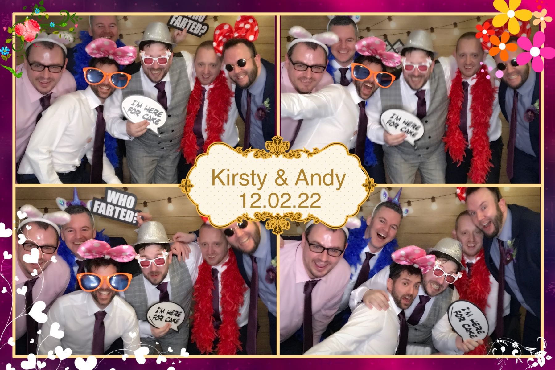 Kirsty & Andy's Wedding | View more photos from the event at gallery.omegaphotobooths.co.uk/u/Omega-Photobooths/Kirsty-Andys-Wedding