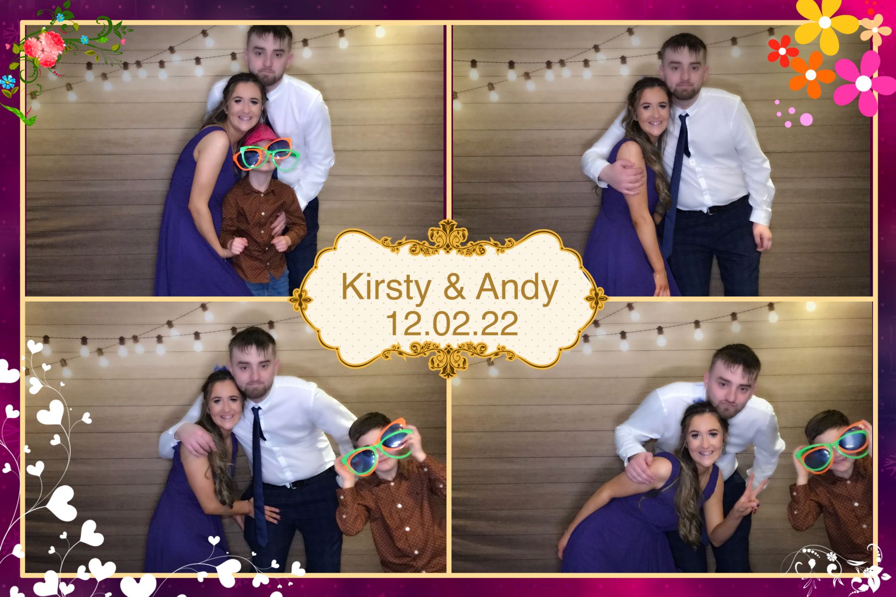Kirsty & Andy's Wedding | View more photos from the event at gallery.omegaphotobooths.co.uk/u/Omega-Photobooths/Kirsty-Andys-Wedding