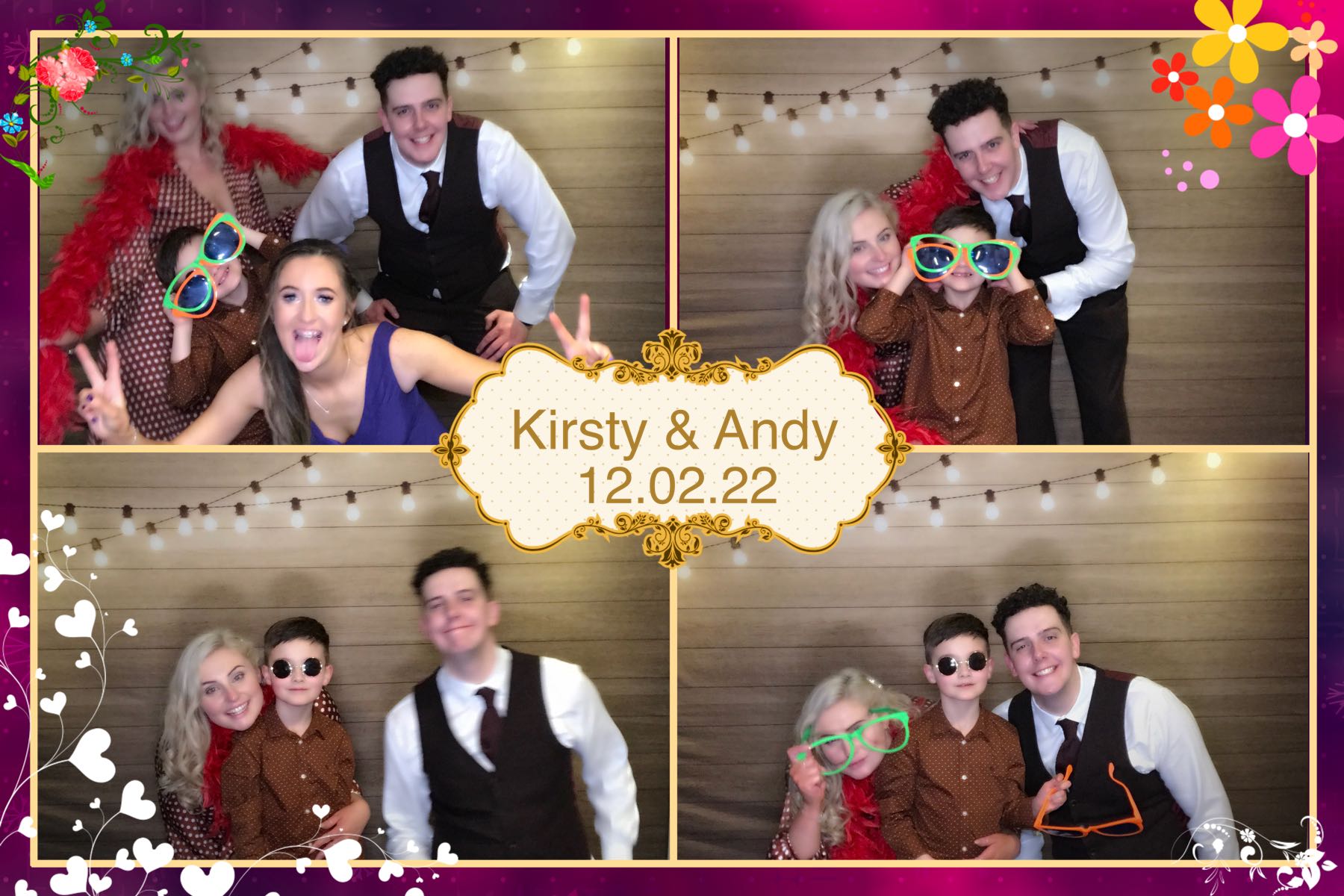 Kirsty & Andy's Wedding | View more photos from the event at gallery.omegaphotobooths.co.uk/u/Omega-Photobooths/Kirsty-Andys-Wedding
