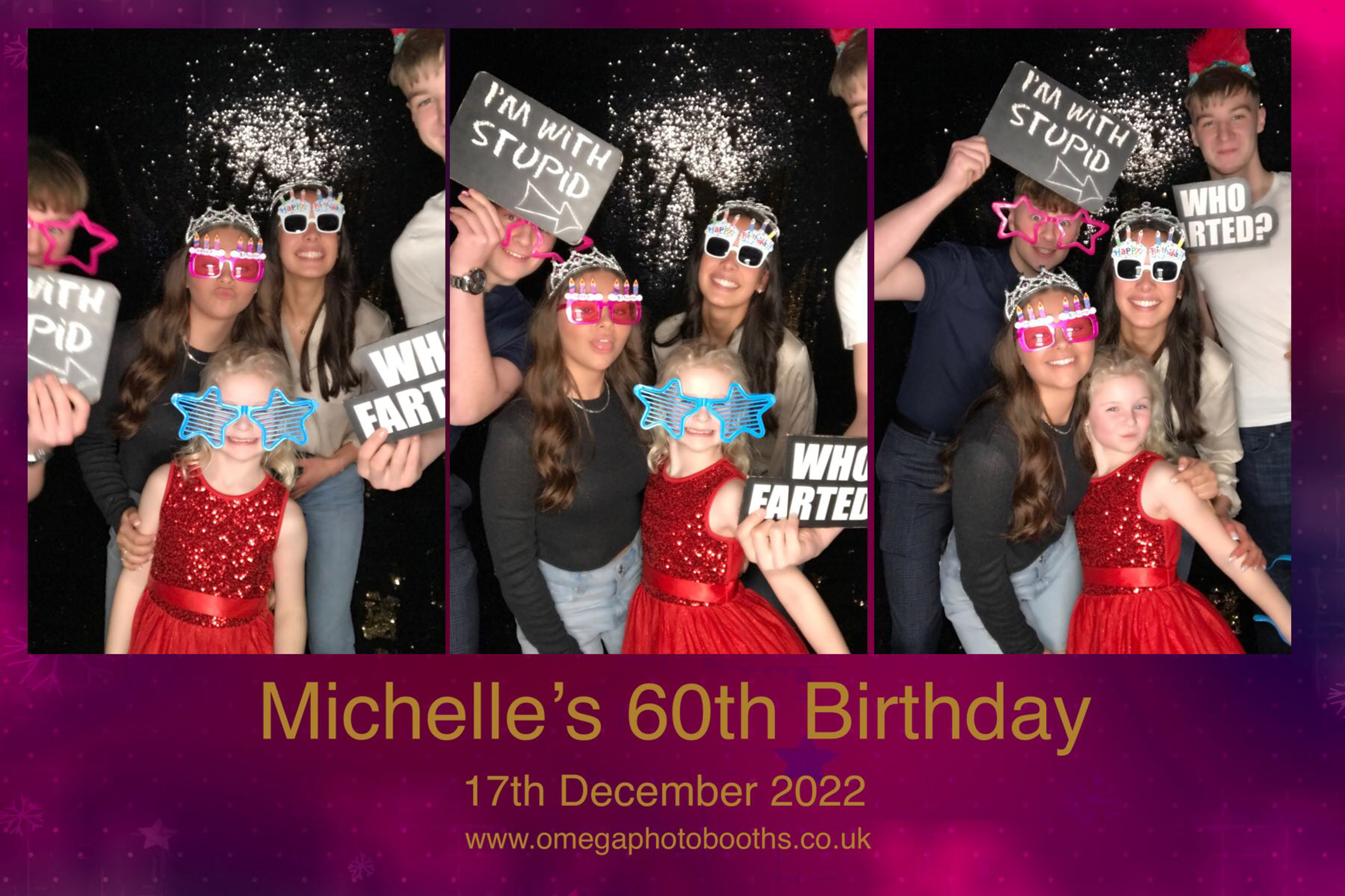 Michelle's 60th Birthday | View more photos from the event at gallery.omegaphotobooths.co.uk/u/Omega-Photobooths/Michelles-60th-Birthday