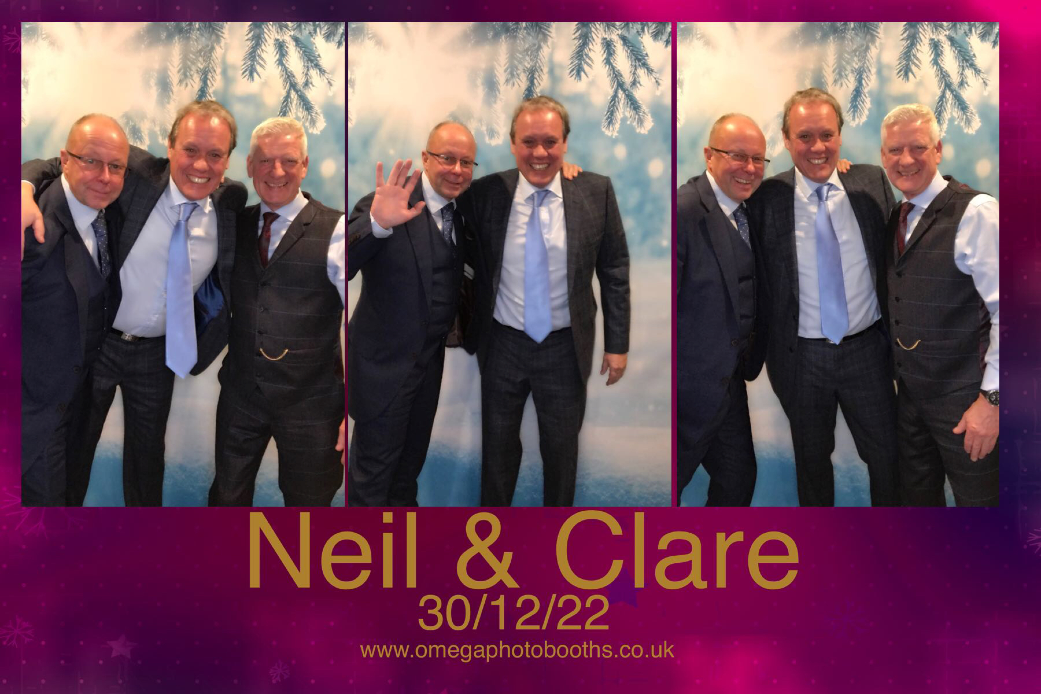 Neil & Clare's Wedding | View more photos from the event at gallery.omegaphotobooths.co.uk/u/Omega-Photobooths/Neil-Clares-Wedding