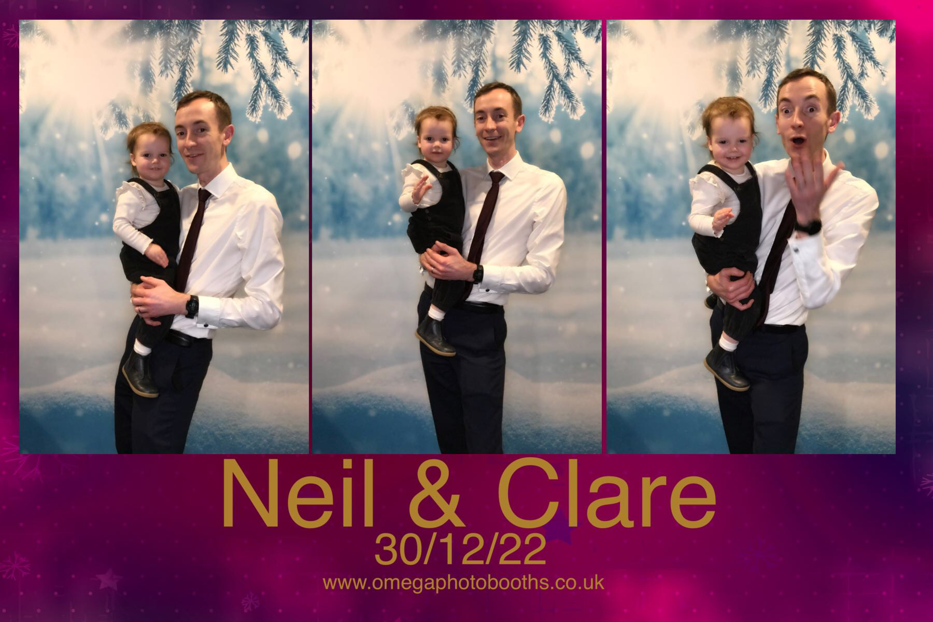 Neil & Clare's Wedding | View more photos from the event at gallery.omegaphotobooths.co.uk/u/Omega-Photobooths/Neil-Clares-Wedding