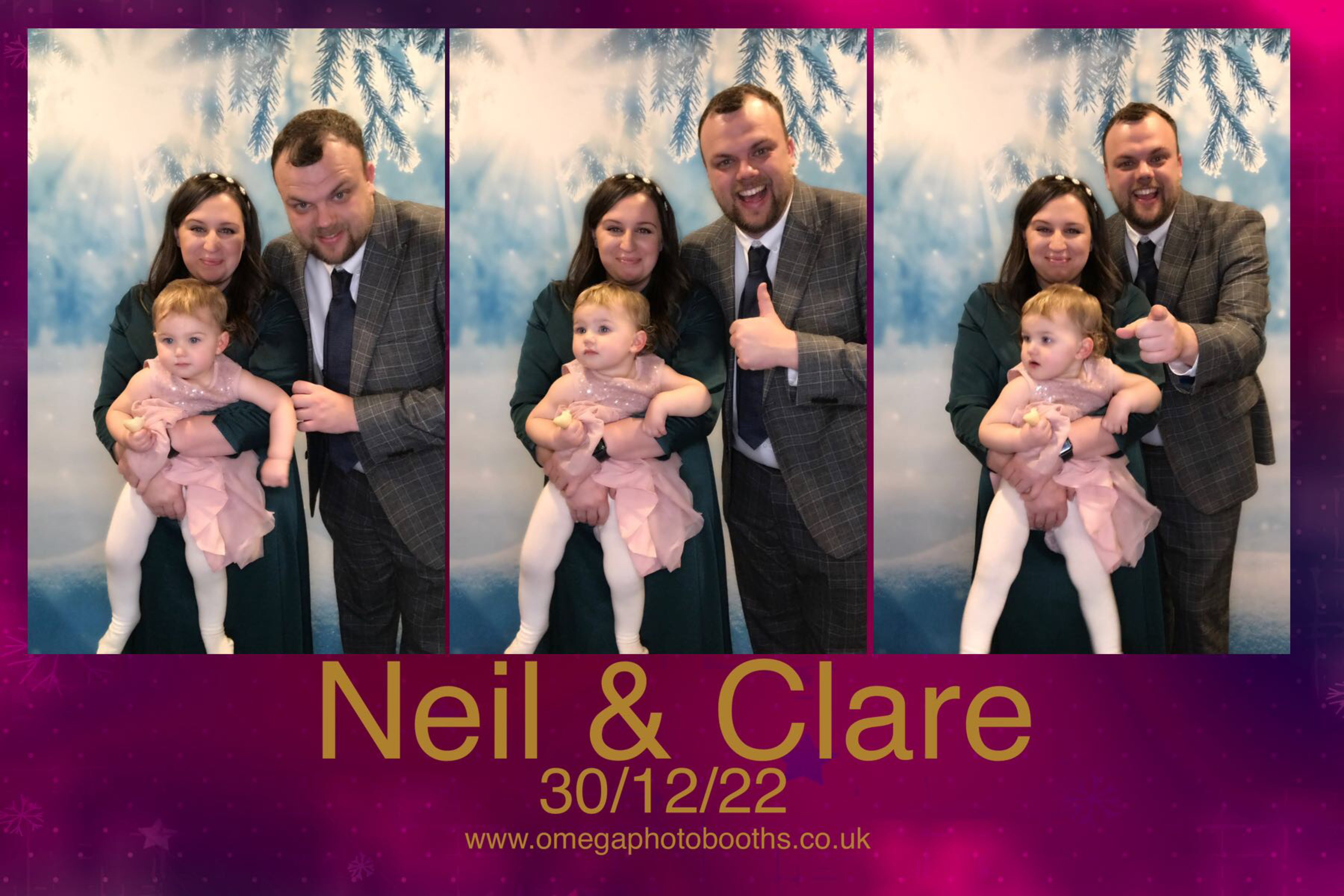Neil & Clare's Wedding | View more photos from the event at gallery.omegaphotobooths.co.uk/u/Omega-Photobooths/Neil-Clares-Wedding