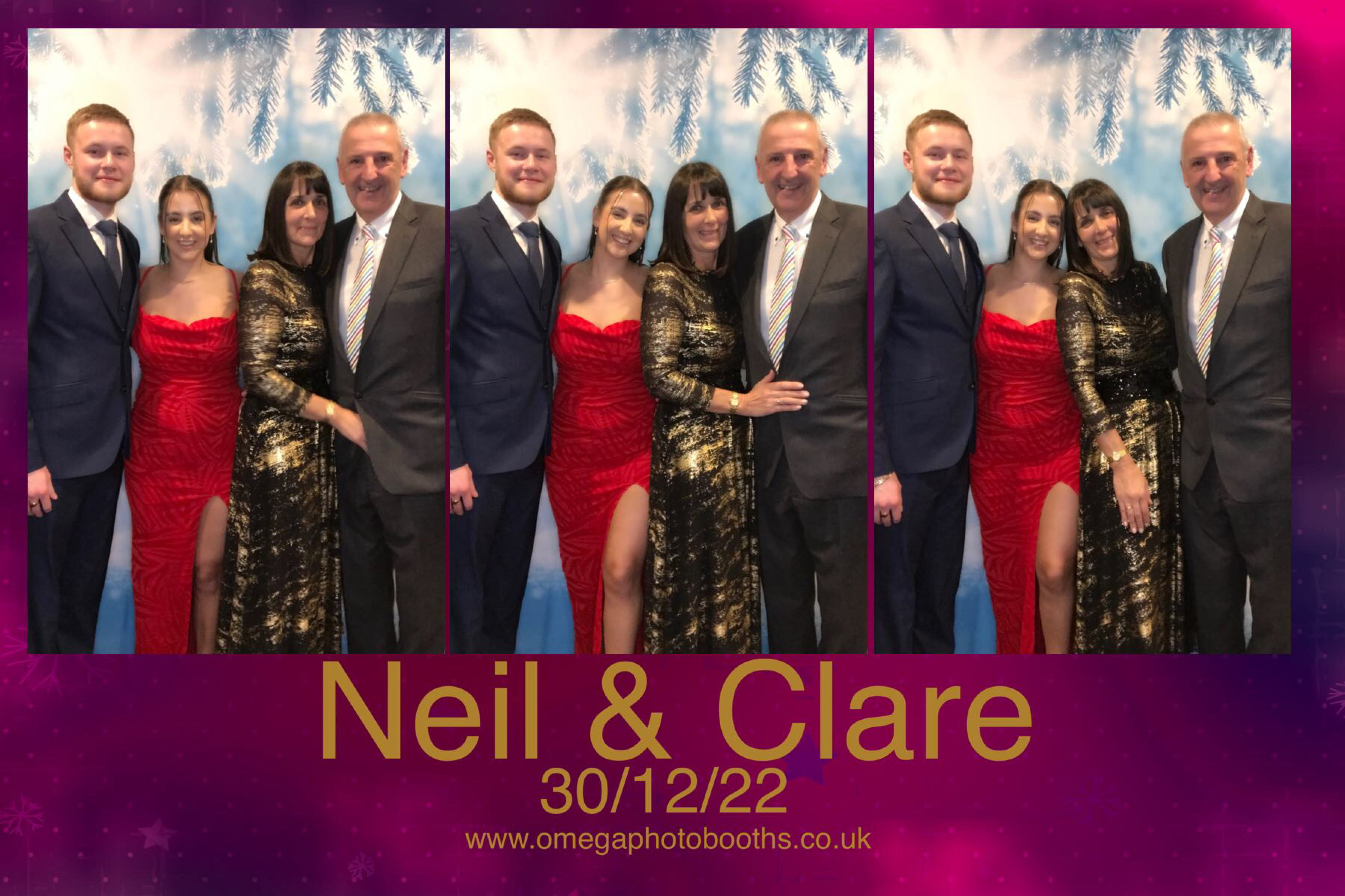 Neil & Clare's Wedding | View more photos from the event at gallery.omegaphotobooths.co.uk/u/Omega-Photobooths/Neil-Clares-Wedding