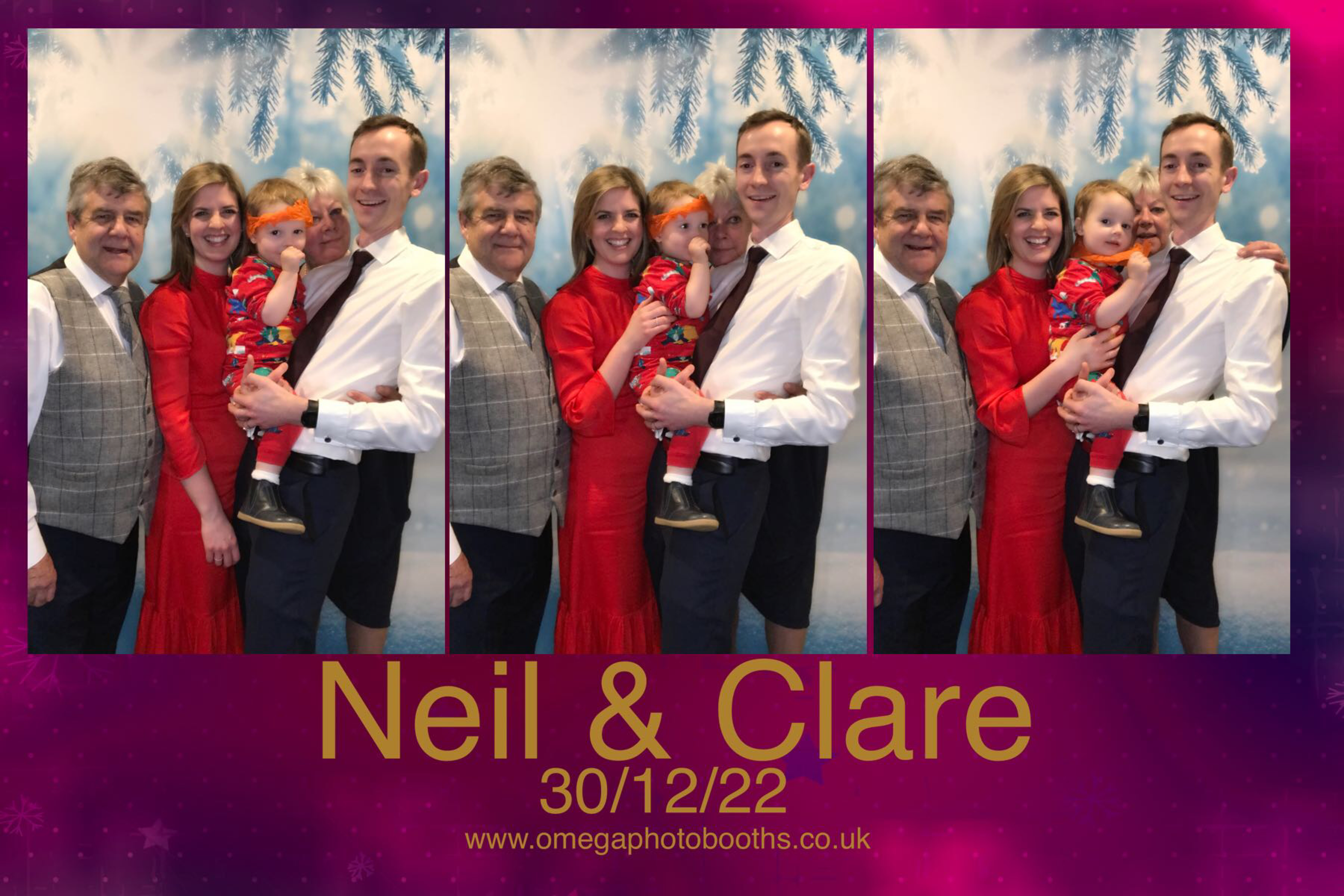 Neil & Clare's Wedding | View more photos from the event at gallery.omegaphotobooths.co.uk/u/Omega-Photobooths/Neil-Clares-Wedding