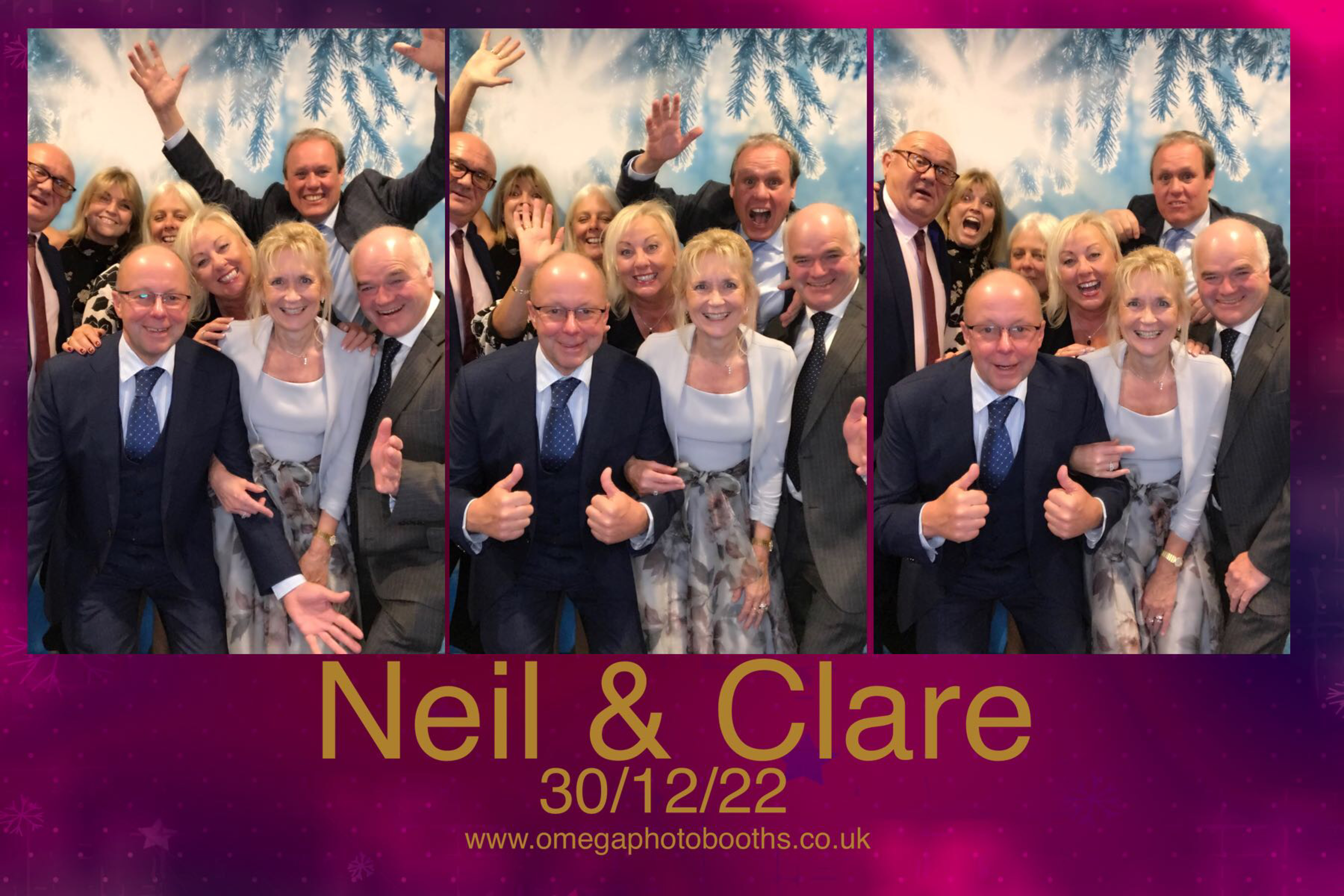 Neil & Clare's Wedding | View more photos from the event at gallery.omegaphotobooths.co.uk/u/Omega-Photobooths/Neil-Clares-Wedding