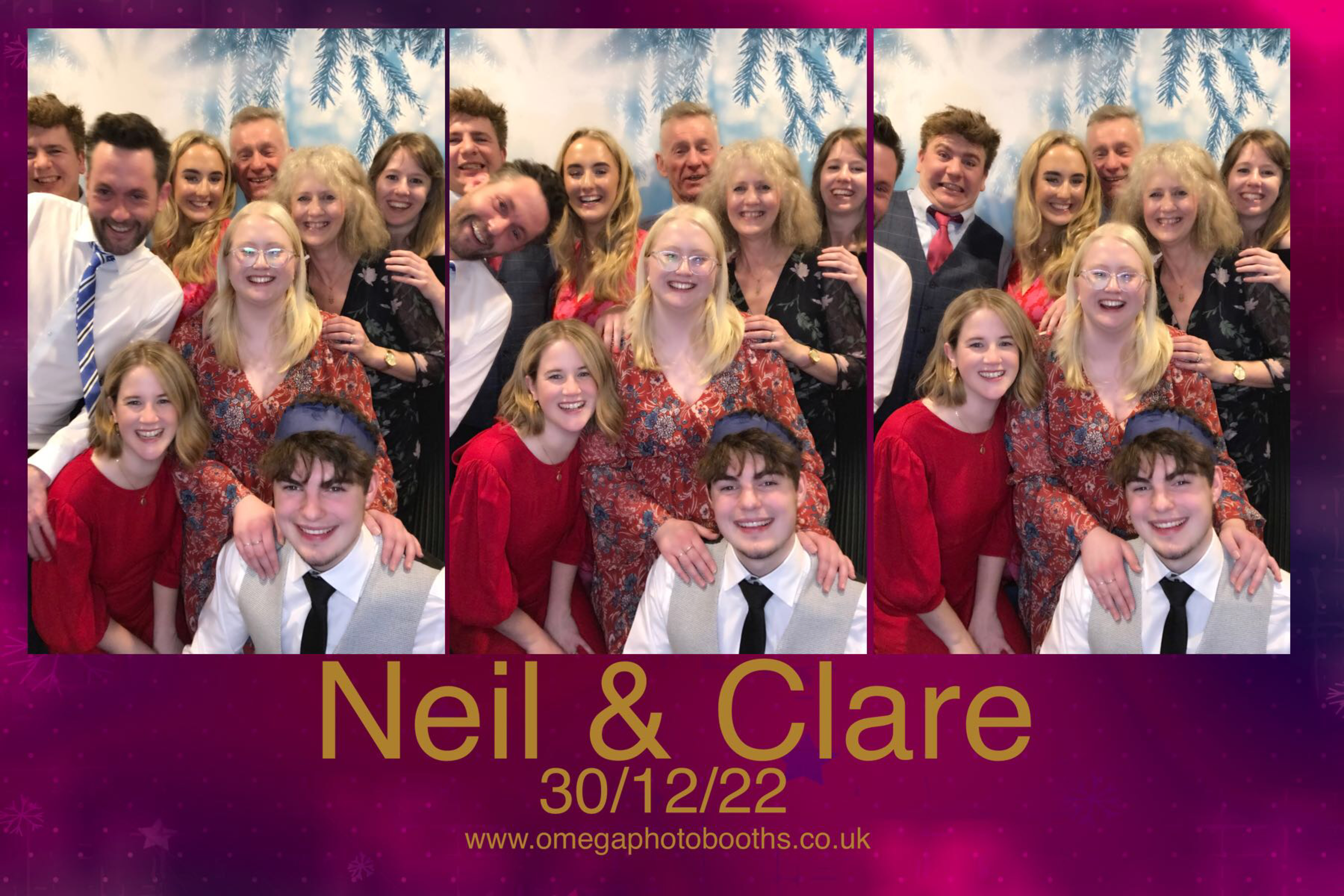 Neil & Clare's Wedding | View more photos from the event at gallery.omegaphotobooths.co.uk/u/Omega-Photobooths/Neil-Clares-Wedding