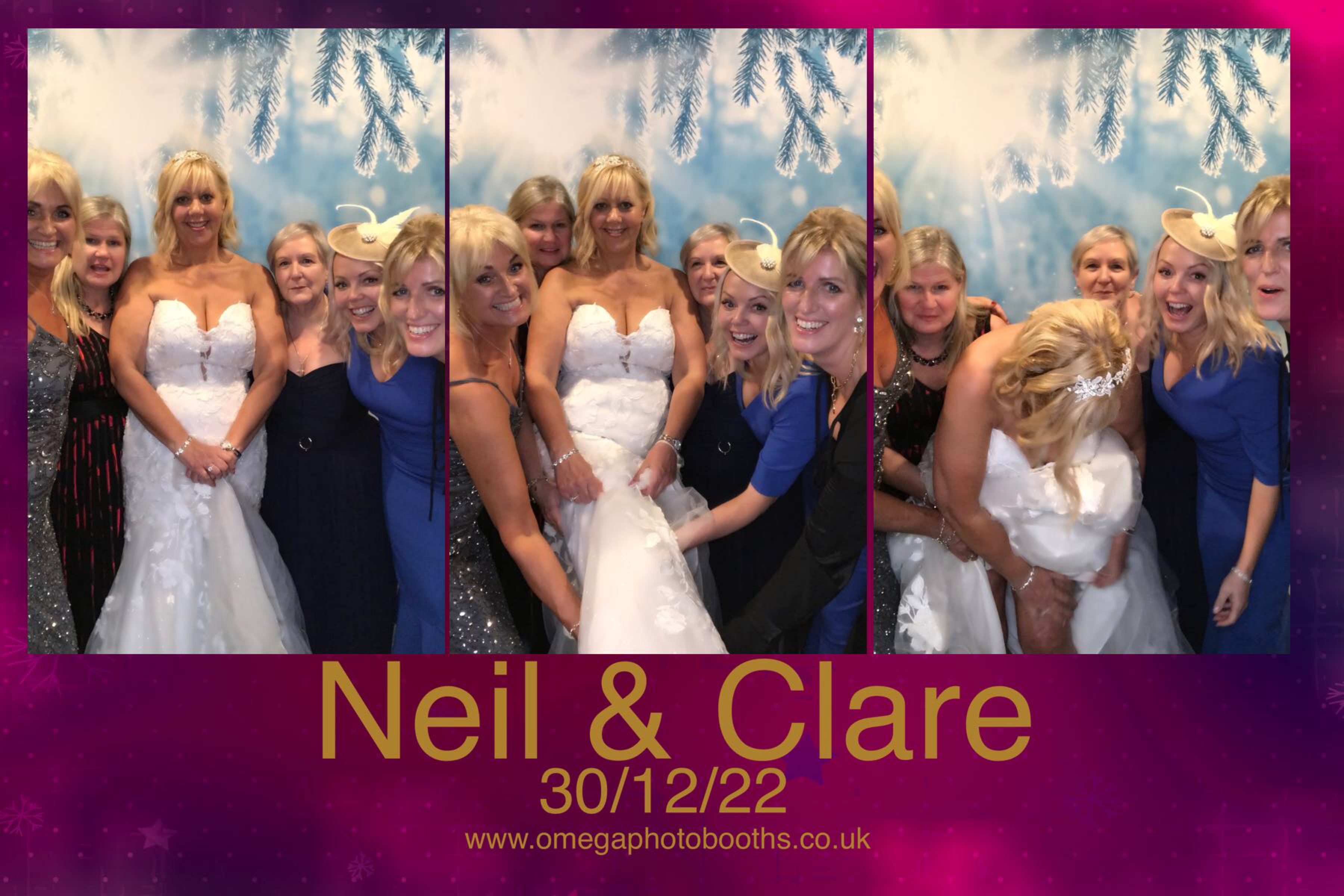 Neil & Clare's Wedding | View more photos from the event at gallery.omegaphotobooths.co.uk/u/Omega-Photobooths/Neil-Clares-Wedding