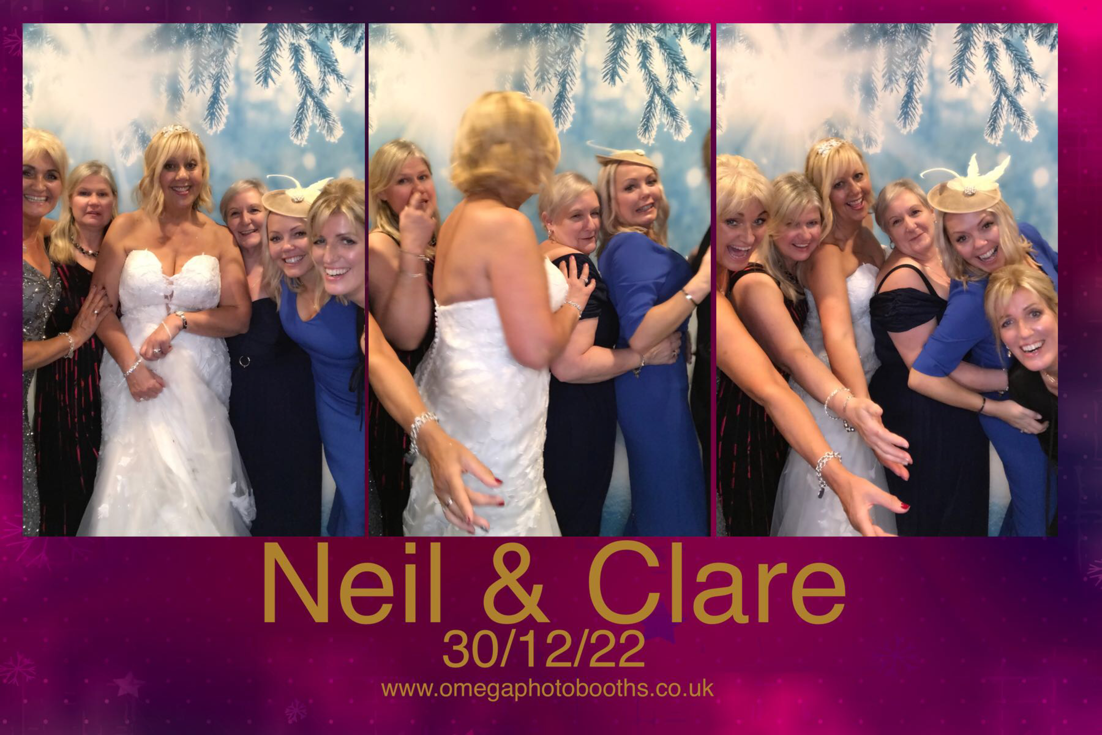 Neil & Clare's Wedding | View more photos from the event at gallery.omegaphotobooths.co.uk/u/Omega-Photobooths/Neil-Clares-Wedding
