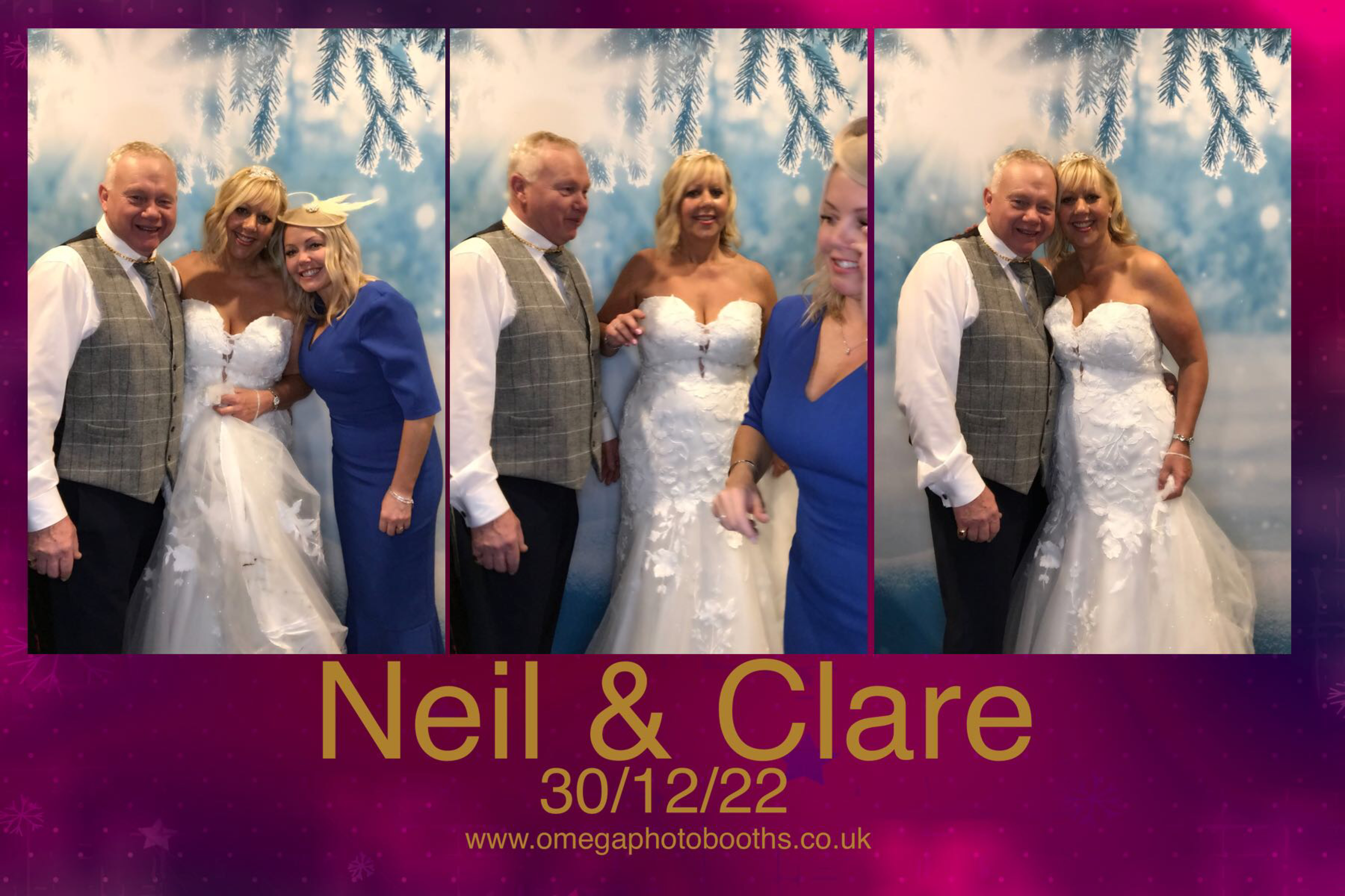 Neil & Clare's Wedding | View more photos from the event at gallery.omegaphotobooths.co.uk/u/Omega-Photobooths/Neil-Clares-Wedding