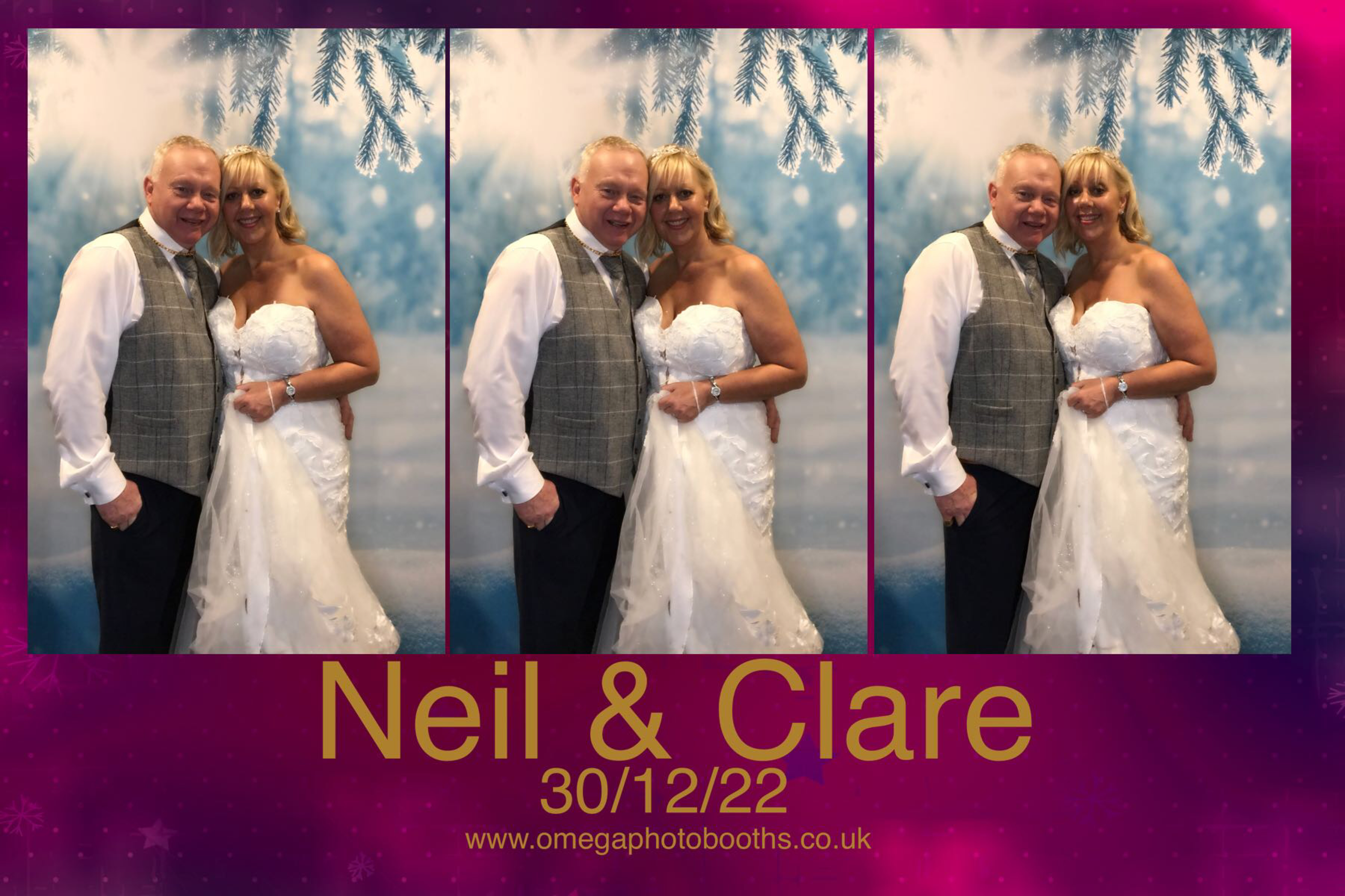 Neil & Clare's Wedding | View more photos from the event at gallery.omegaphotobooths.co.uk/u/Omega-Photobooths/Neil-Clares-Wedding