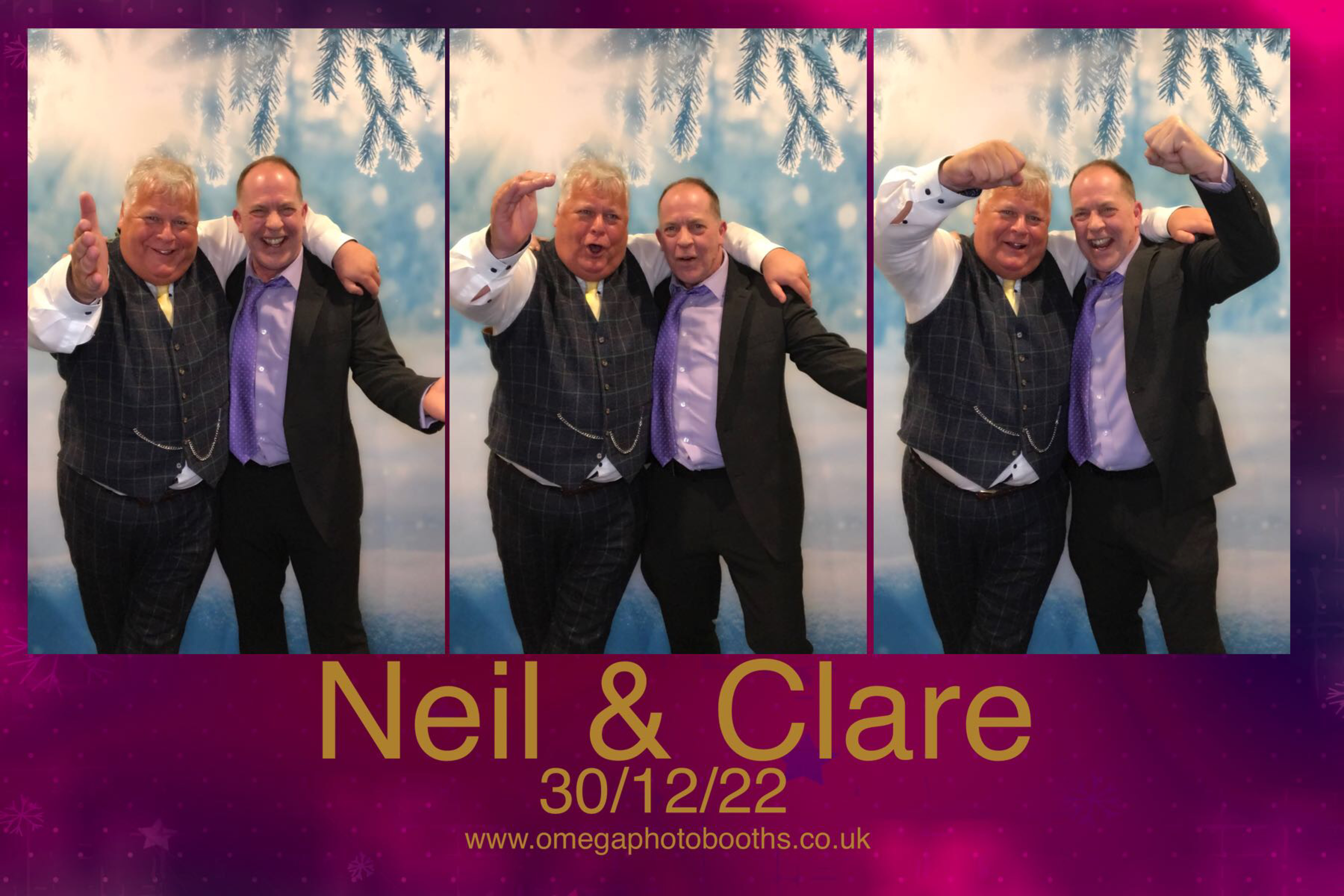Neil & Clare's Wedding | View more photos from the event at gallery.omegaphotobooths.co.uk/u/Omega-Photobooths/Neil-Clares-Wedding