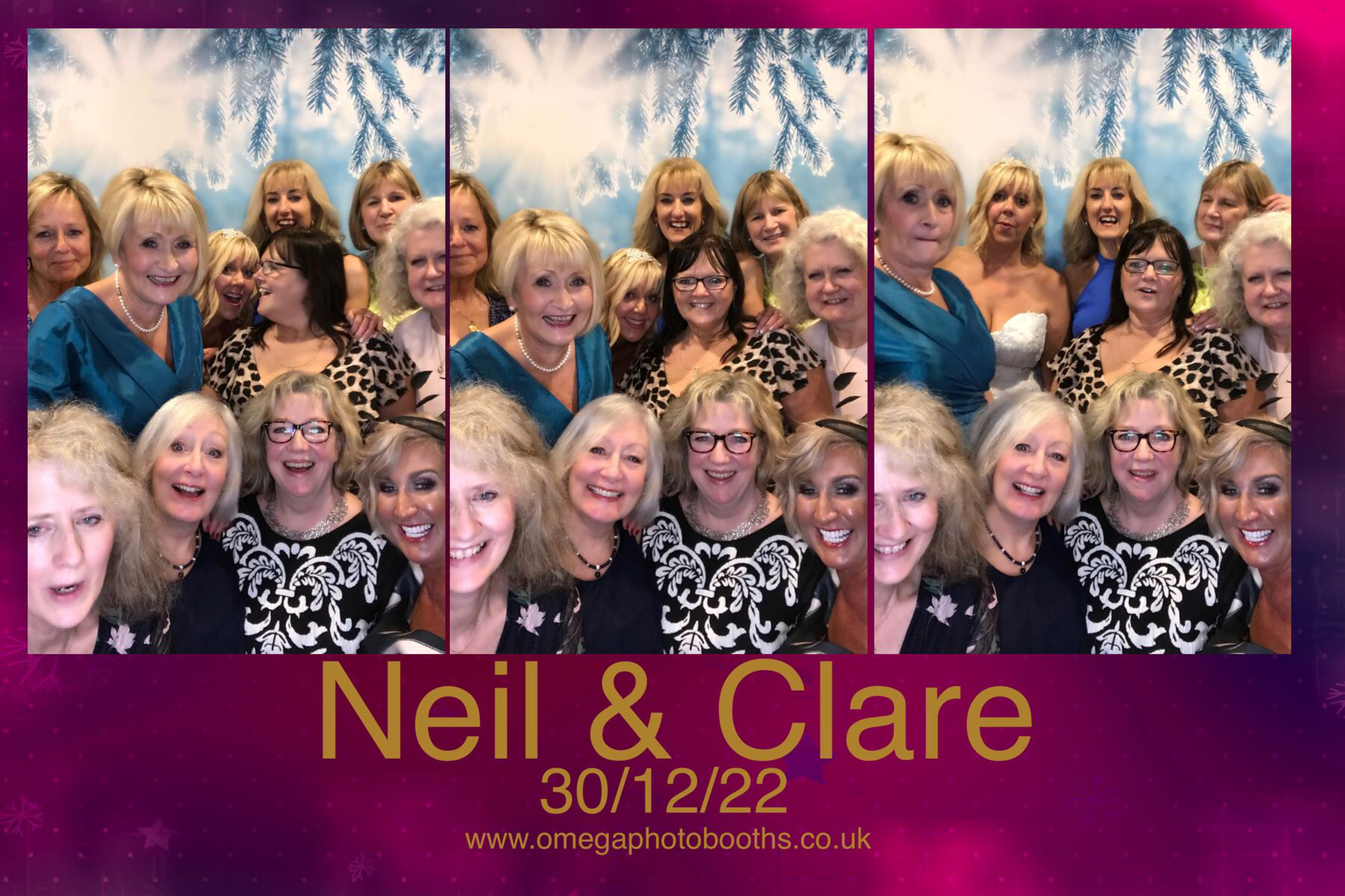 Neil & Clare's Wedding | View more photos from the event at gallery.omegaphotobooths.co.uk/u/Omega-Photobooths/Neil-Clares-Wedding