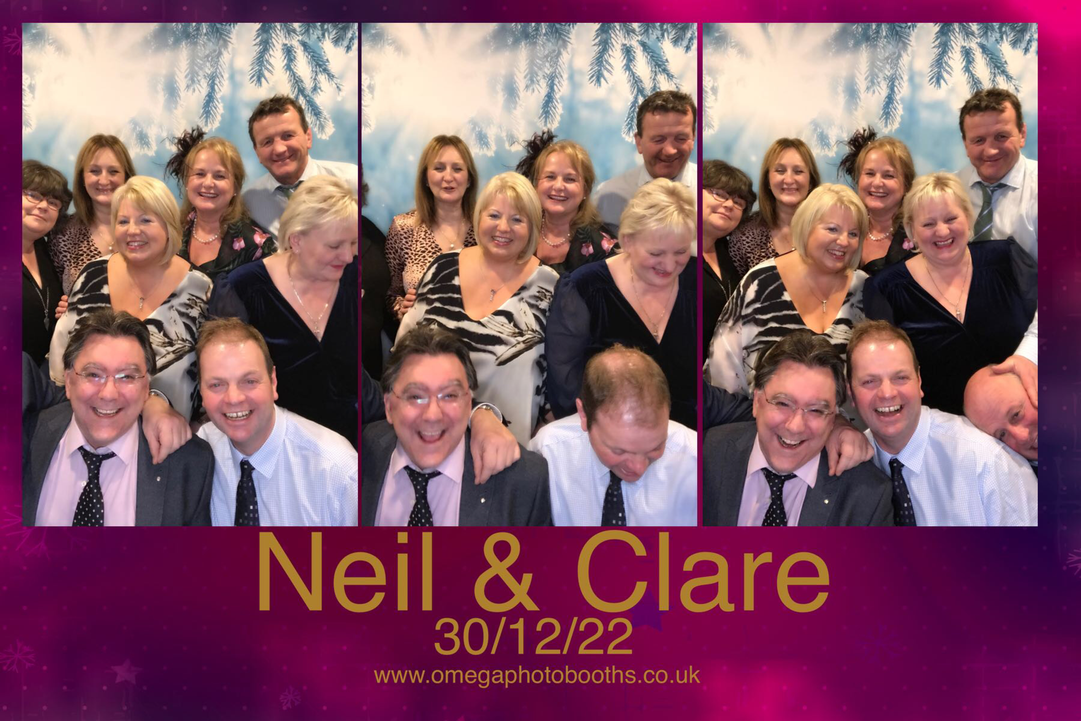 Neil & Clare's Wedding | View more photos from the event at gallery.omegaphotobooths.co.uk/u/Omega-Photobooths/Neil-Clares-Wedding