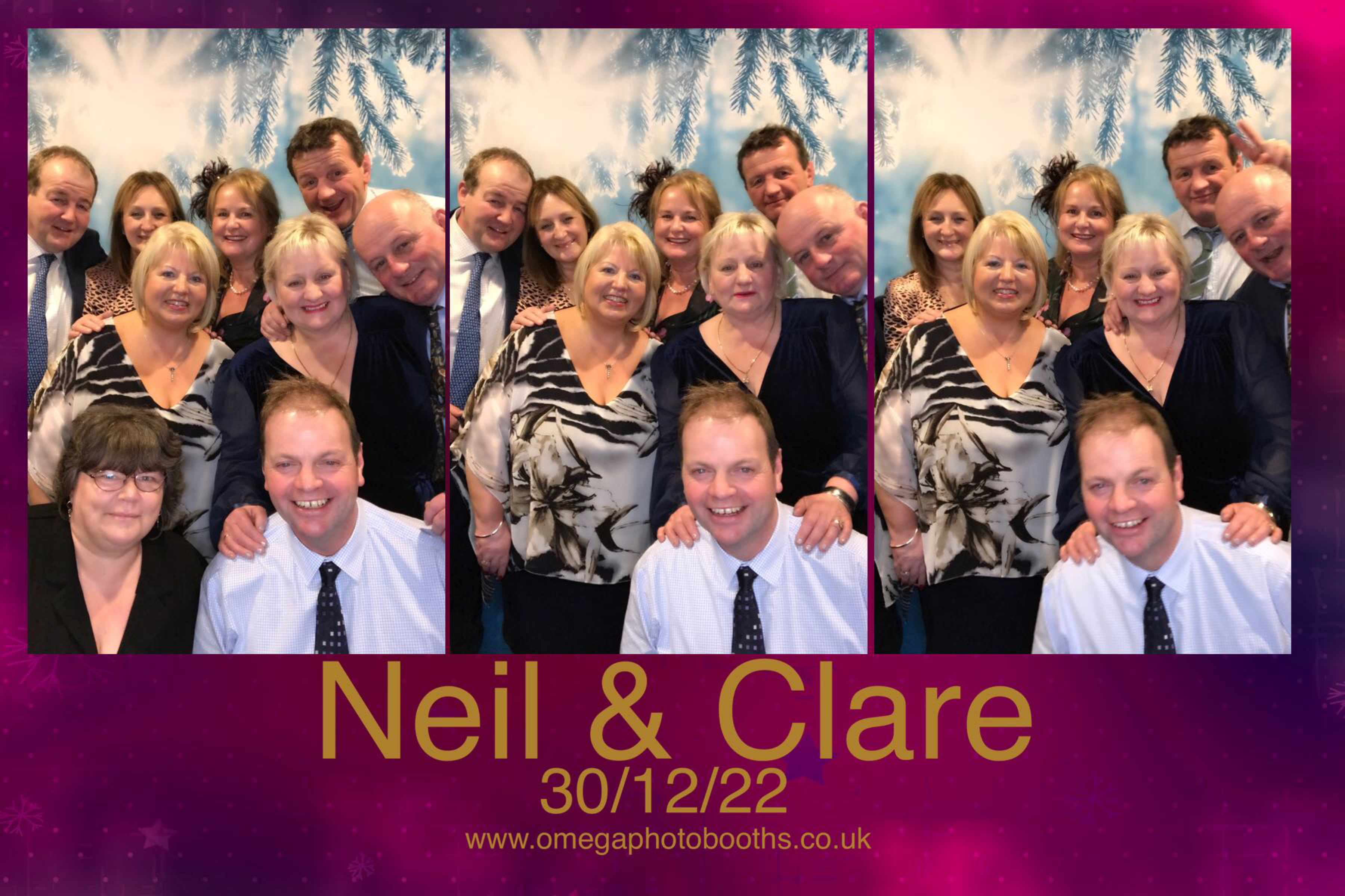 Neil & Clare's Wedding | View more photos from the event at gallery.omegaphotobooths.co.uk/u/Omega-Photobooths/Neil-Clares-Wedding