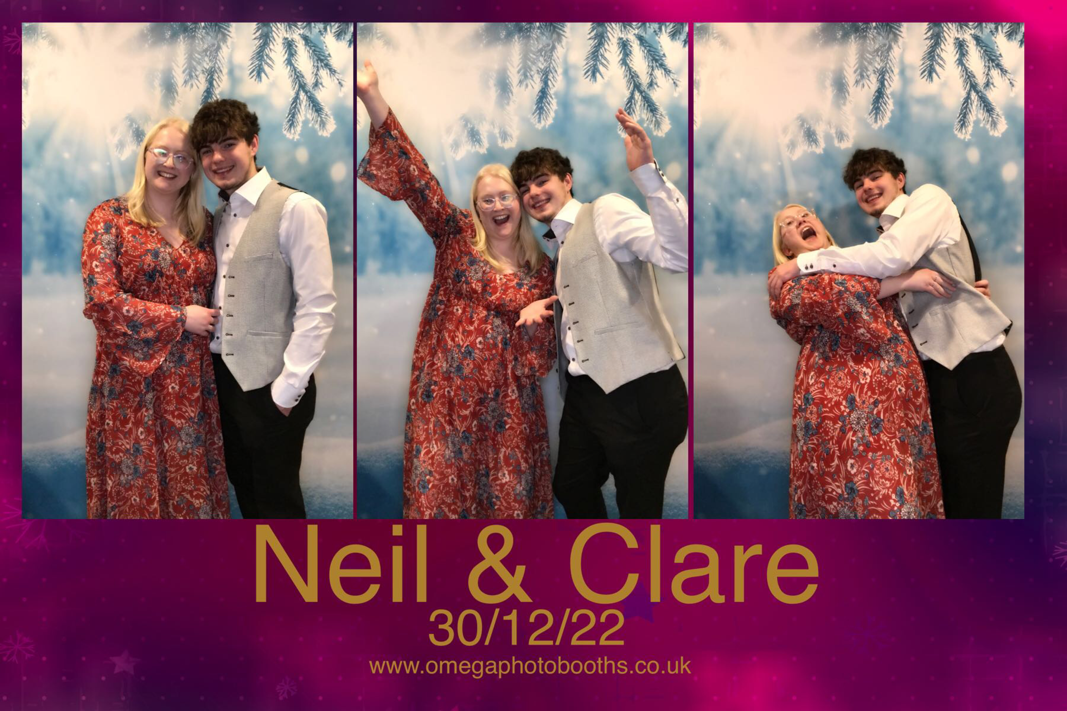 Neil & Clare's Wedding | View more photos from the event at gallery.omegaphotobooths.co.uk/u/Omega-Photobooths/Neil-Clares-Wedding