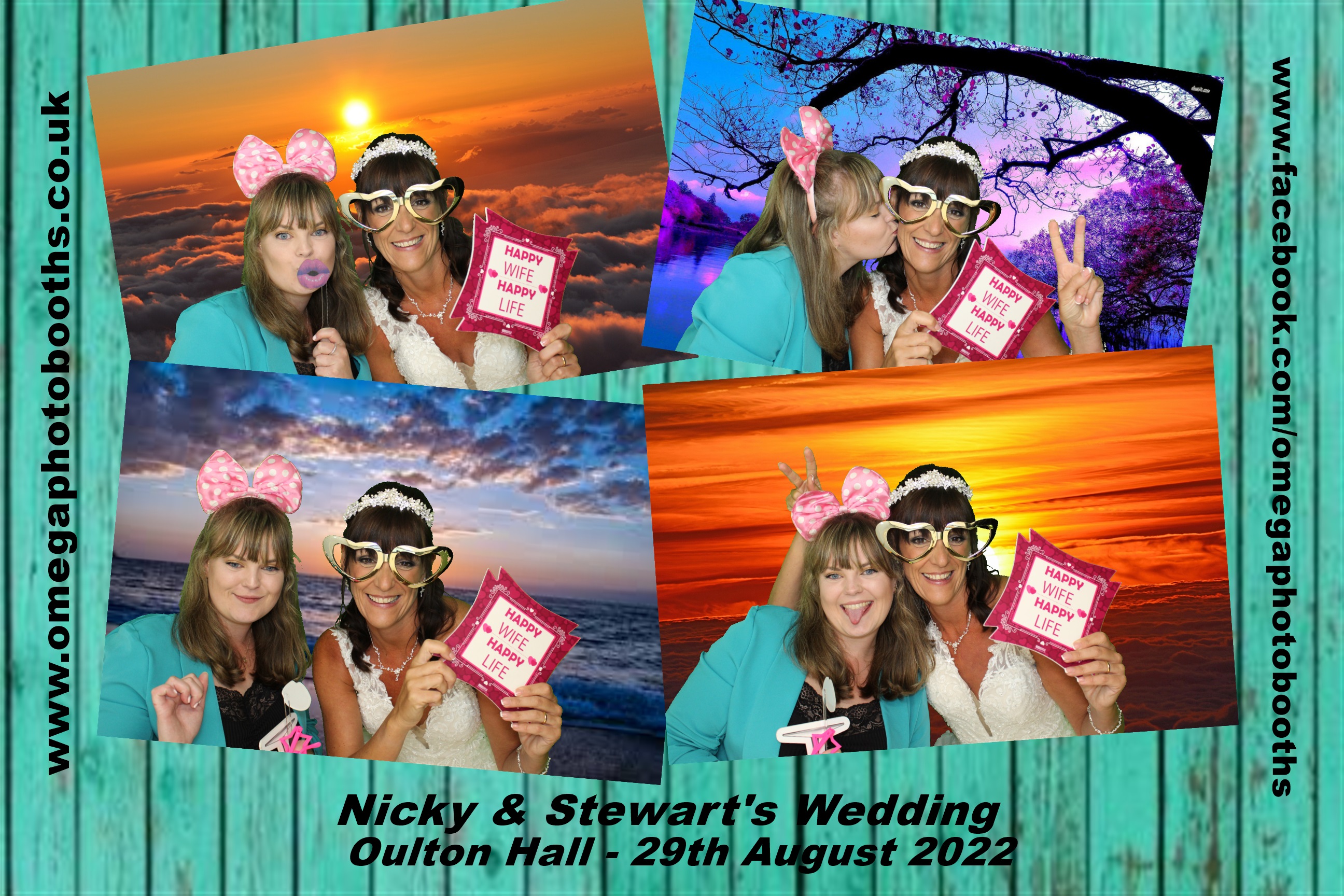 Nicky & Stewart's Wedding | View more photos from the event at gallery.omegaphotobooths.co.uk/u/Omega-Photobooths/Nicky-Stewarts-Wedding
