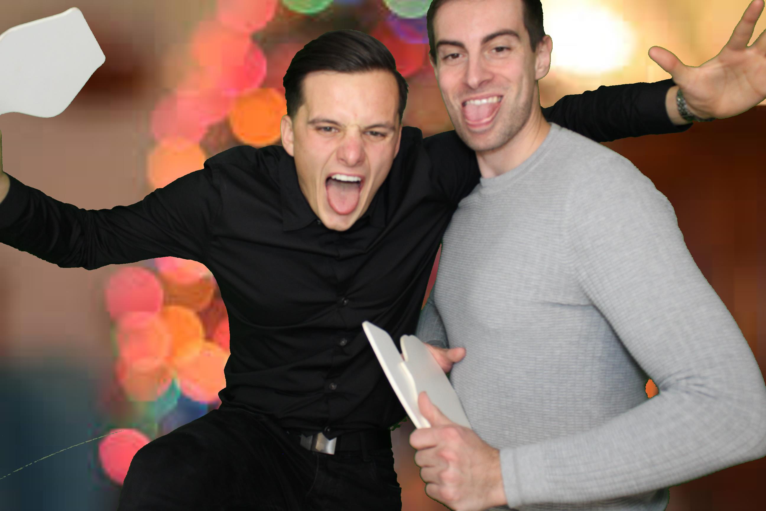 Zach & Steph's Engagement Party | View more photos from the event at gallery.omegaphotobooths.co.uk/u/Omega-Photobooths/Zach-Stephs-Engagement-Party