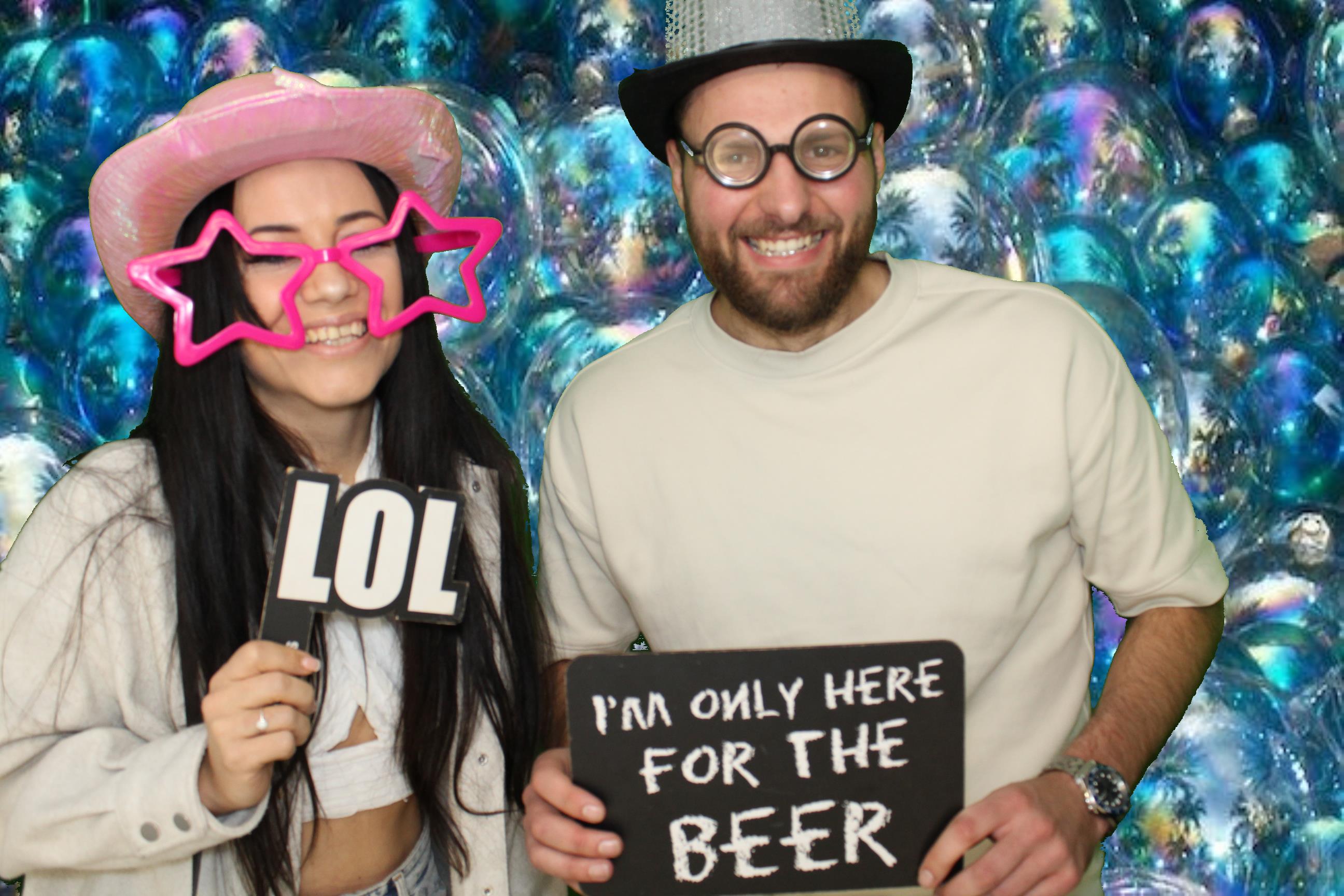 Zach & Steph's Engagement Party | View more photos from the event at gallery.omegaphotobooths.co.uk/u/Omega-Photobooths/Zach-Stephs-Engagement-Party