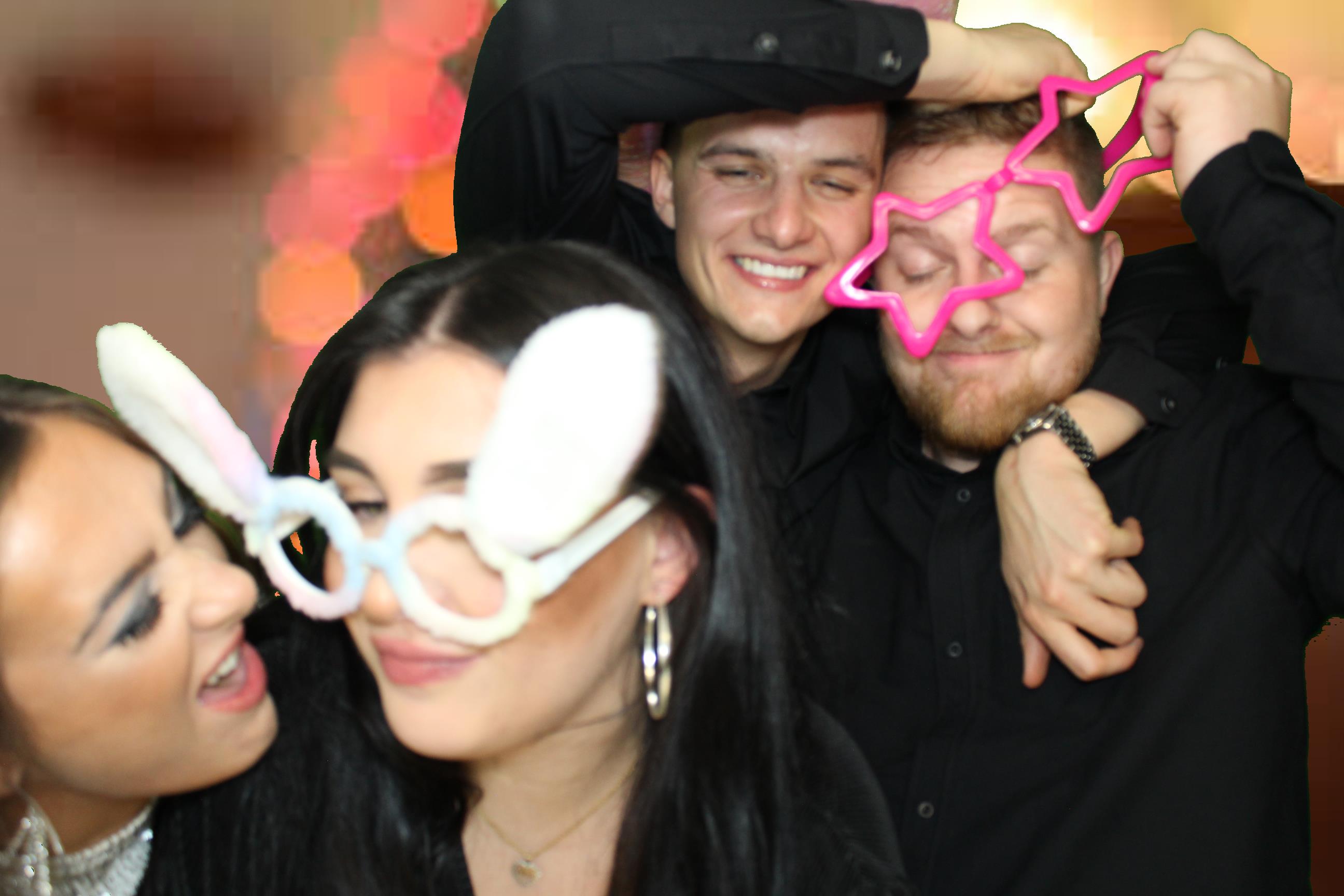 Zach & Steph's Engagement Party | View more photos from the event at gallery.omegaphotobooths.co.uk/u/Omega-Photobooths/Zach-Stephs-Engagement-Party