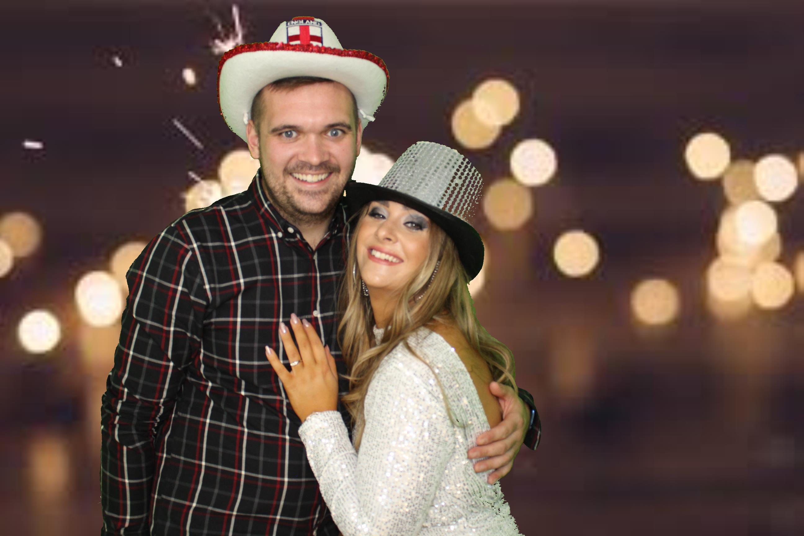 Zach & Steph's Engagement Party | View more photos from the event at gallery.omegaphotobooths.co.uk/u/Omega-Photobooths/Zach-Stephs-Engagement-Party