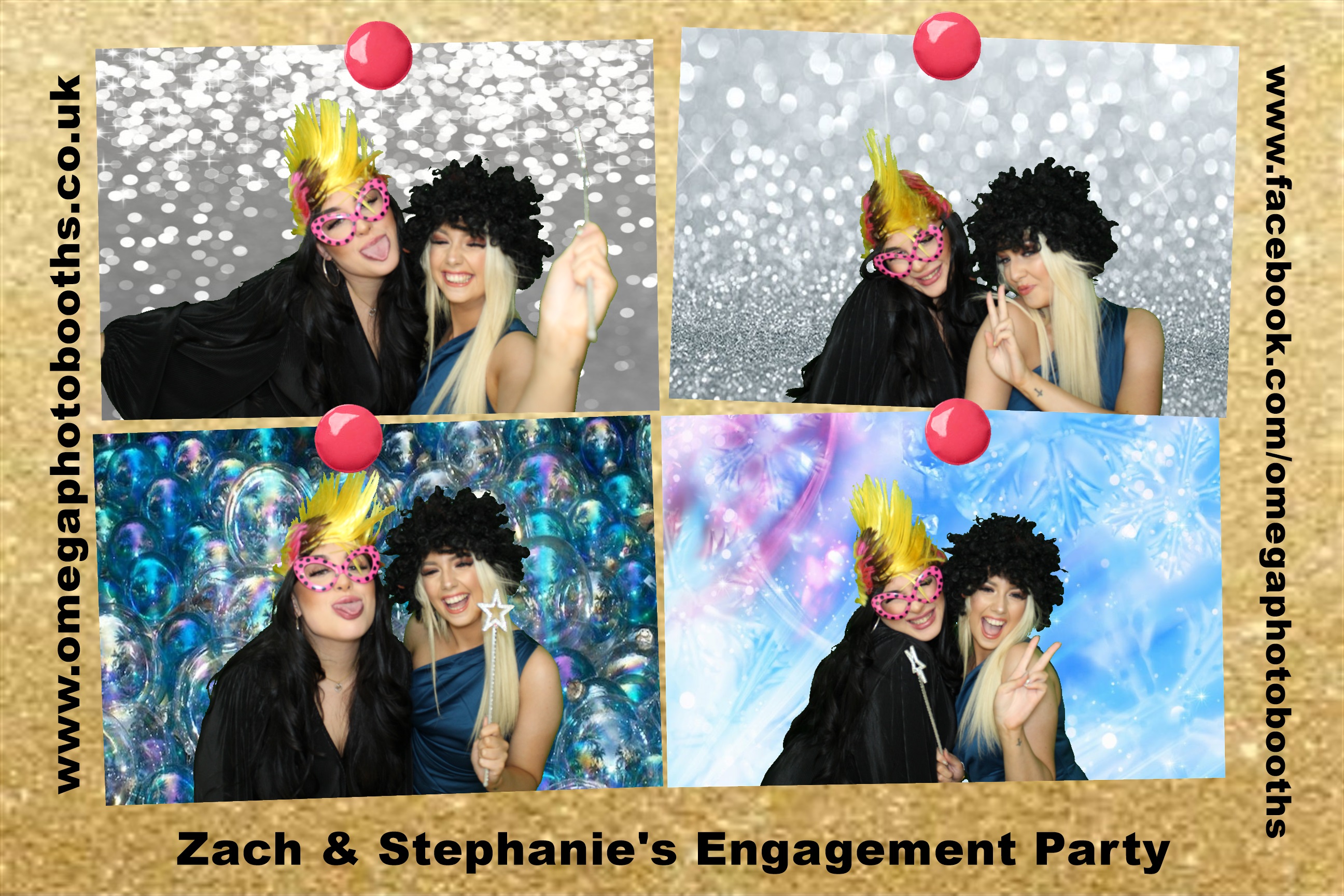 Zach & Steph's Engagement Party | View more photos from the event at gallery.omegaphotobooths.co.uk/u/Omega-Photobooths/Zach-Stephs-Engagement-Party