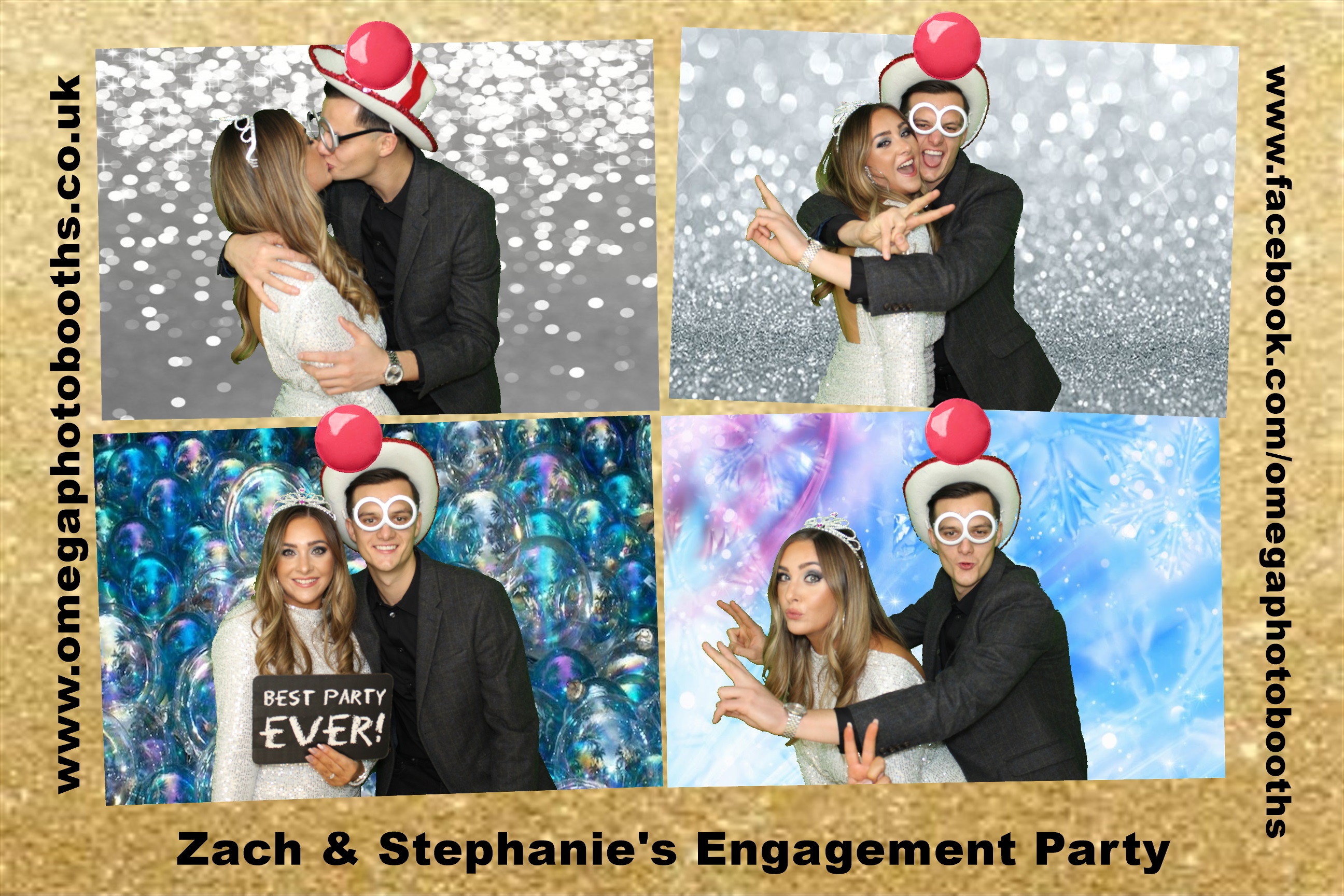 Zach & Steph's Engagement Party | View more photos from the event at gallery.omegaphotobooths.co.uk/u/Omega-Photobooths/Zach-Stephs-Engagement-Party
