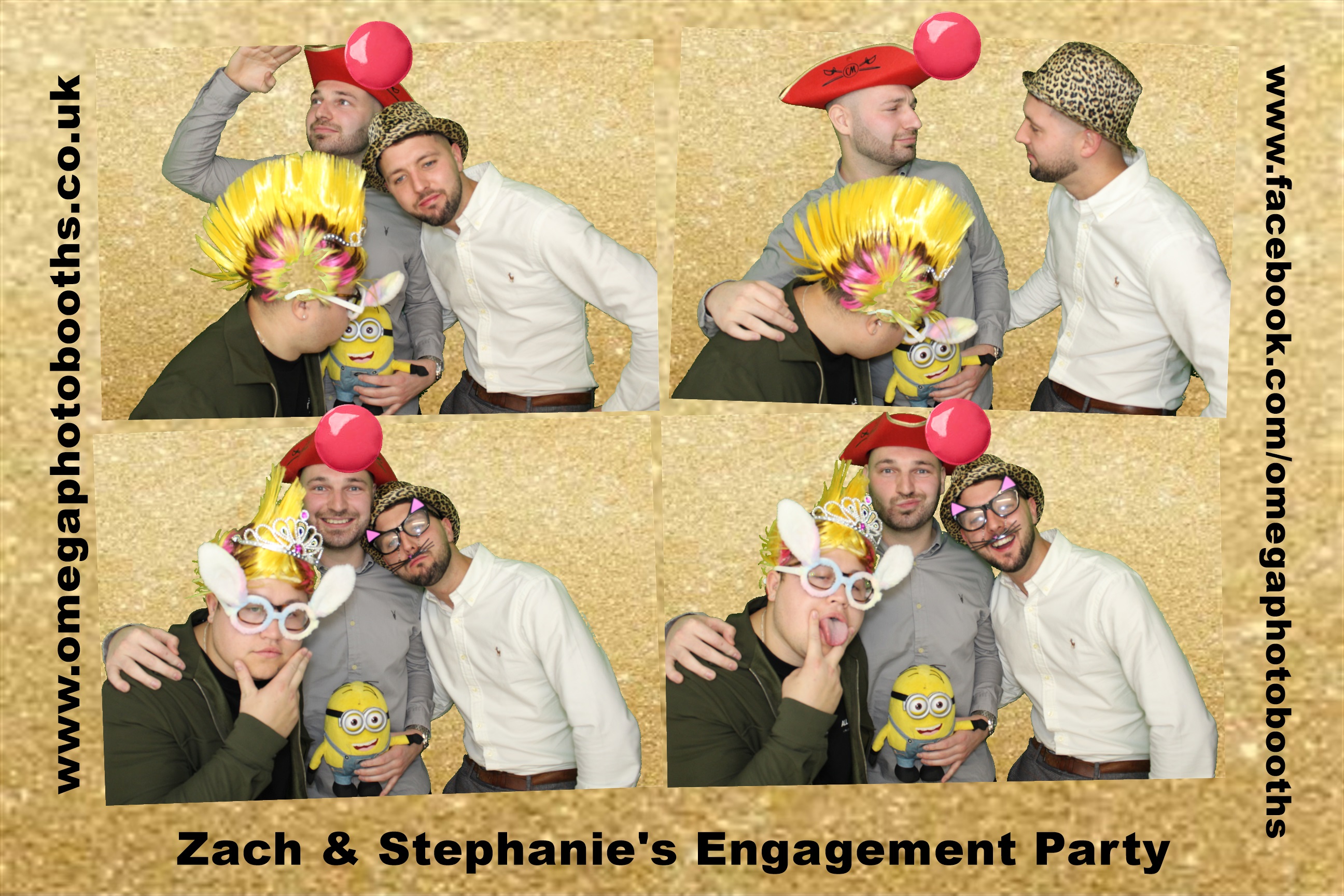 Zach & Steph's Engagement Party | View more photos from the event at gallery.omegaphotobooths.co.uk/u/Omega-Photobooths/Zach-Stephs-Engagement-Party