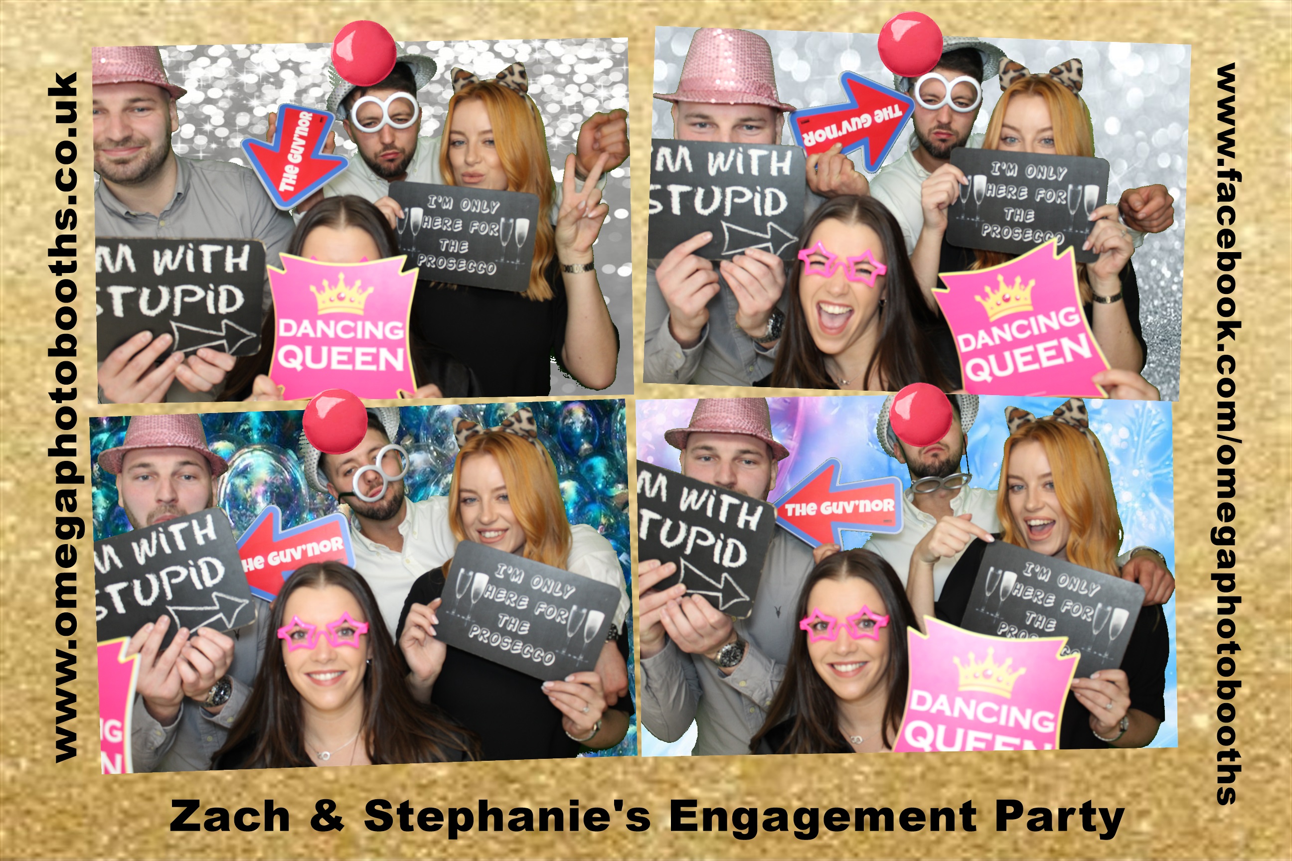 Zach & Steph's Engagement Party | View more photos from the event at gallery.omegaphotobooths.co.uk/u/Omega-Photobooths/Zach-Stephs-Engagement-Party