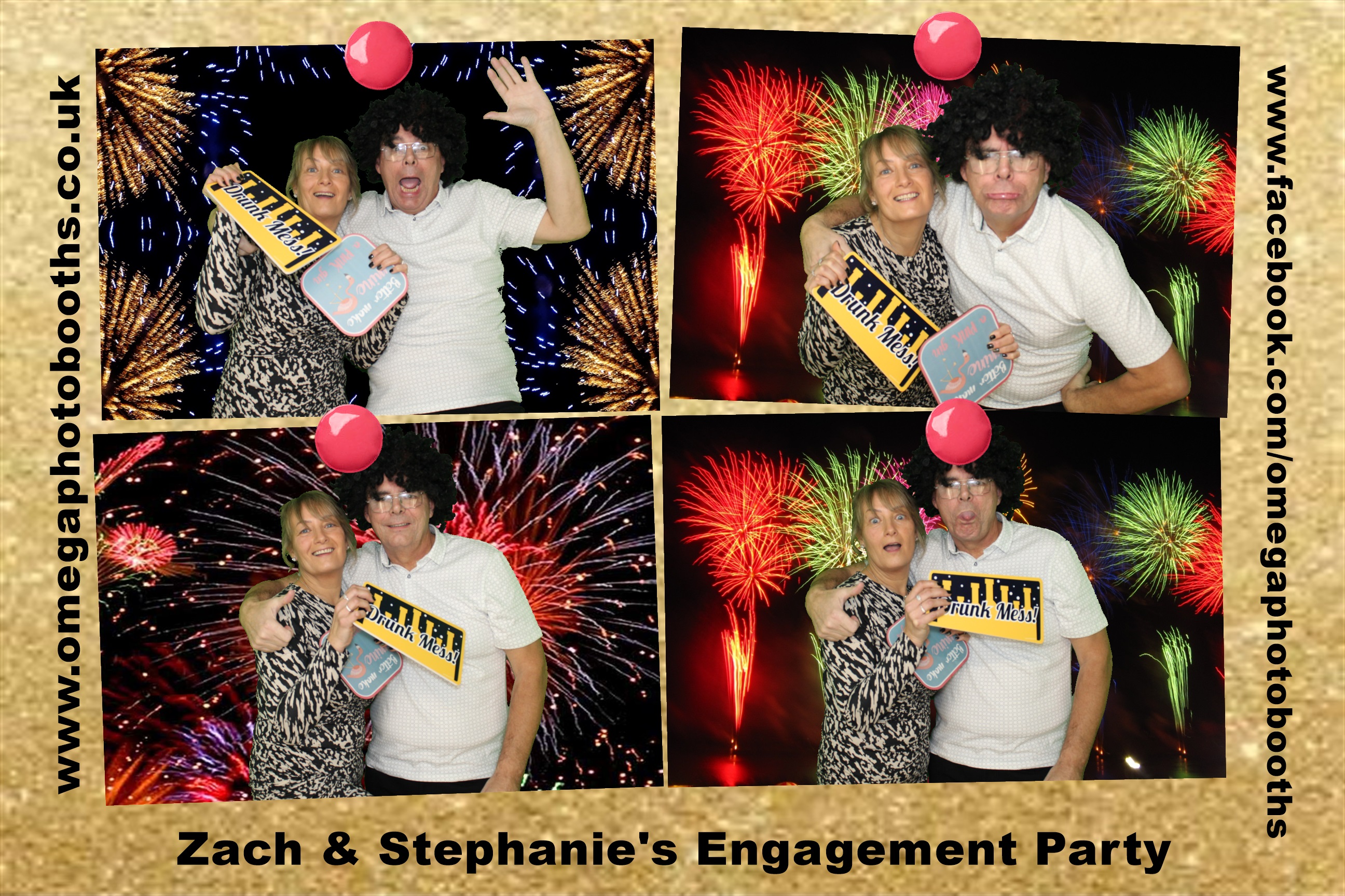 Zach & Steph's Engagement Party | View more photos from the event at gallery.omegaphotobooths.co.uk/u/Omega-Photobooths/Zach-Stephs-Engagement-Party