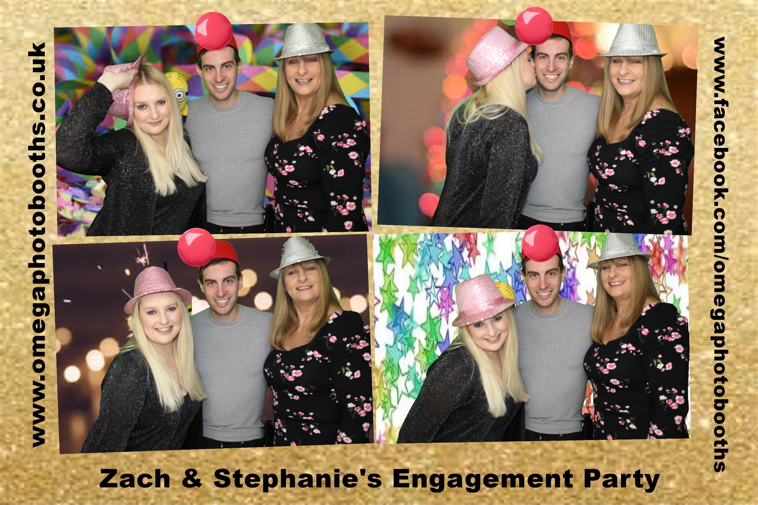 Zach & Steph's Engagement Party | View more photos from the event at gallery.omegaphotobooths.co.uk/u/Omega-Photobooths/Zach-Stephs-Engagement-Party