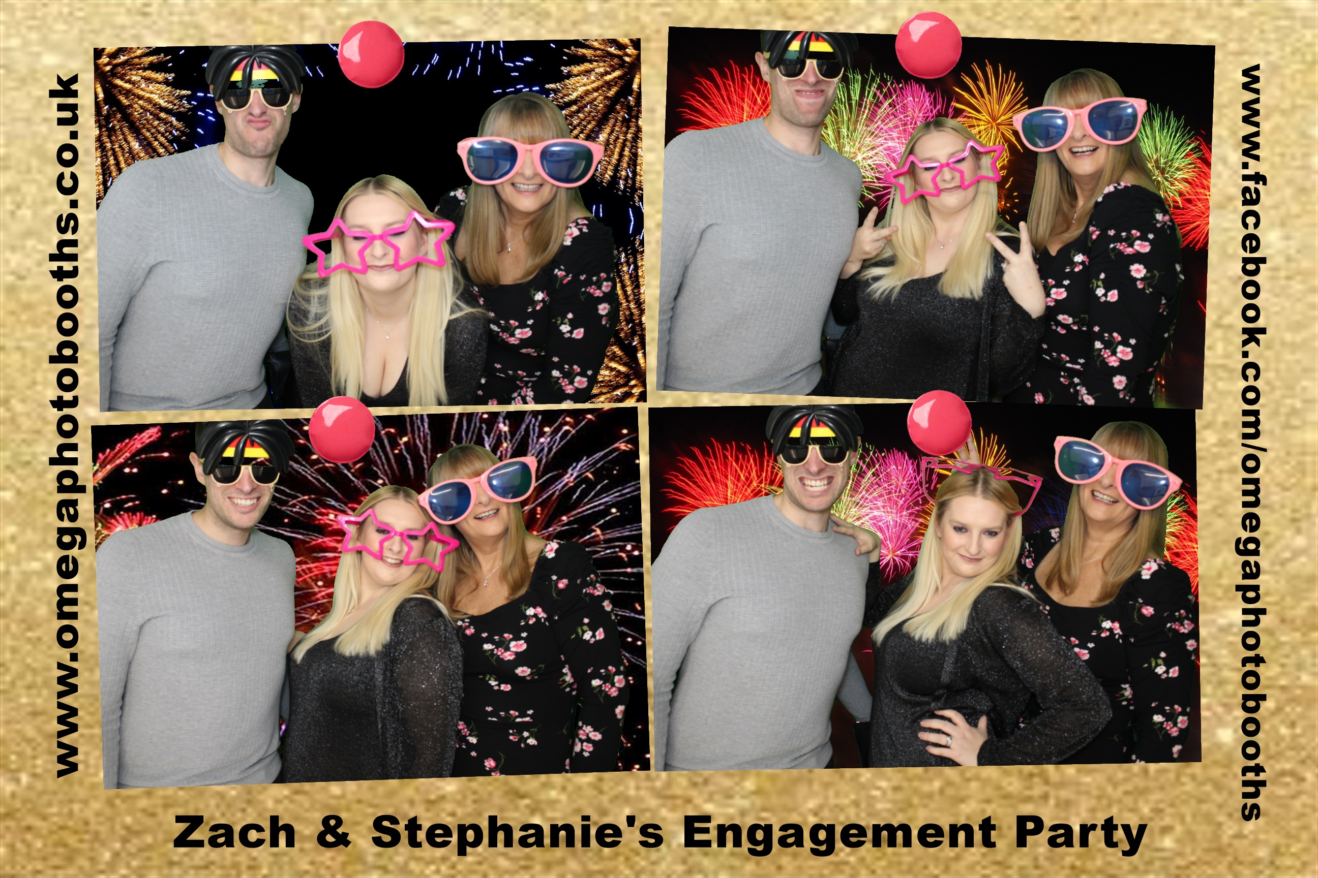 Zach & Steph's Engagement Party | View more photos from the event at gallery.omegaphotobooths.co.uk/u/Omega-Photobooths/Zach-Stephs-Engagement-Party