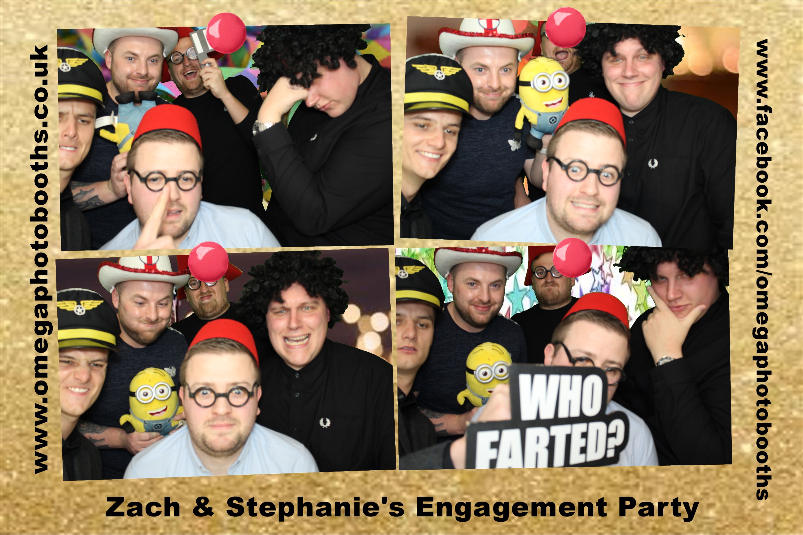 Zach & Steph's Engagement Party | View more photos from the event at gallery.omegaphotobooths.co.uk/u/Omega-Photobooths/Zach-Stephs-Engagement-Party