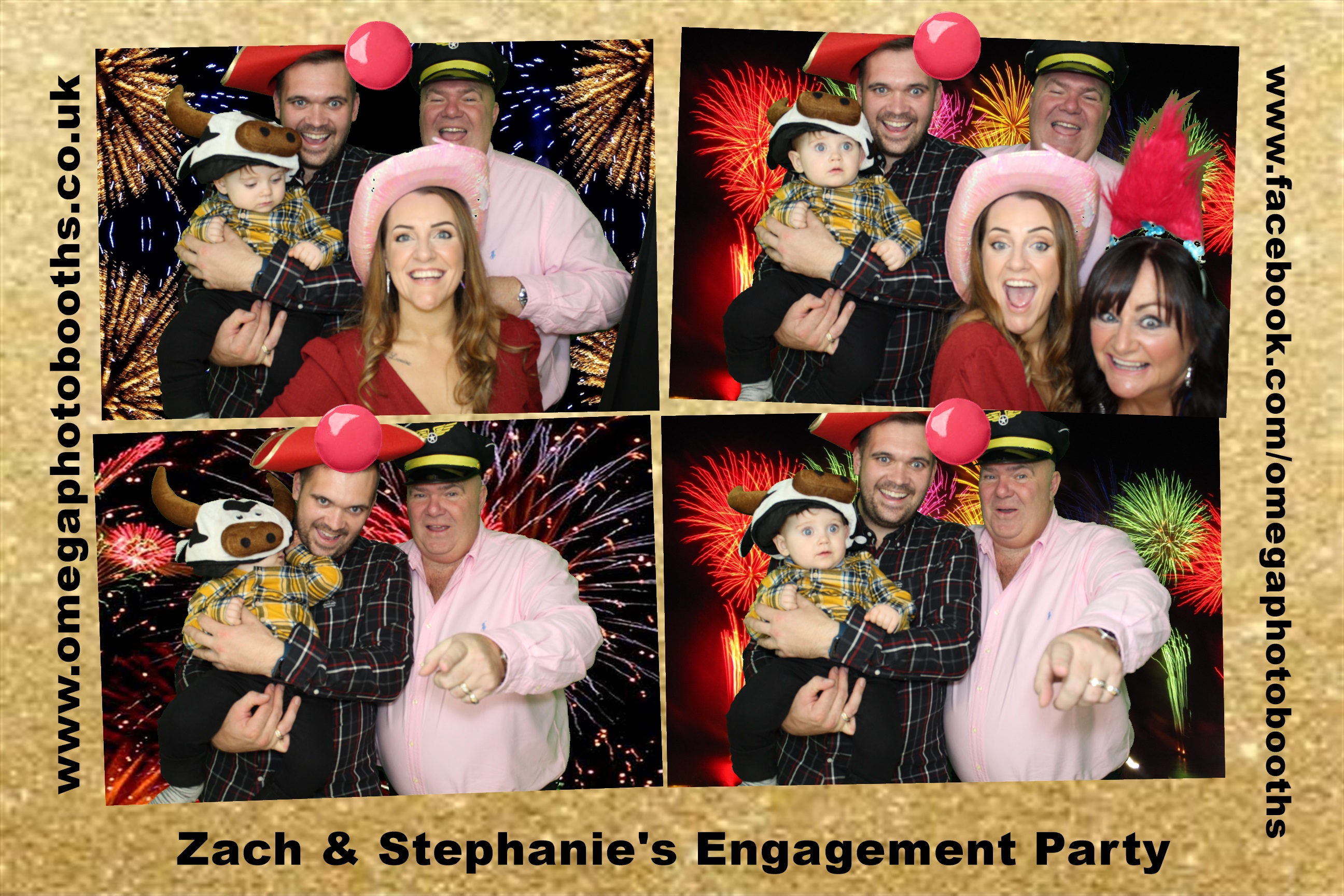 Zach & Steph's Engagement Party | View more photos from the event at gallery.omegaphotobooths.co.uk/u/Omega-Photobooths/Zach-Stephs-Engagement-Party