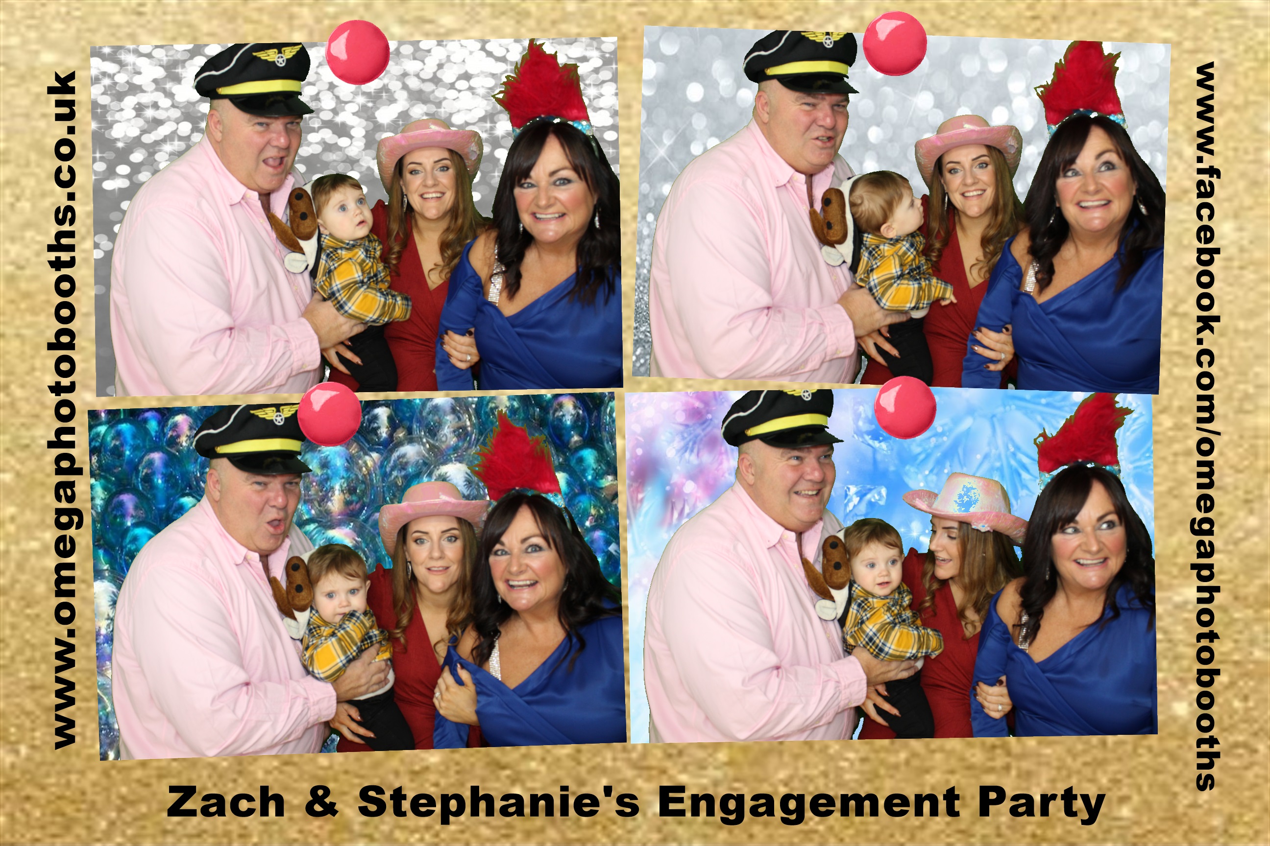 Zach & Steph's Engagement Party | View more photos from the event at gallery.omegaphotobooths.co.uk/u/Omega-Photobooths/Zach-Stephs-Engagement-Party